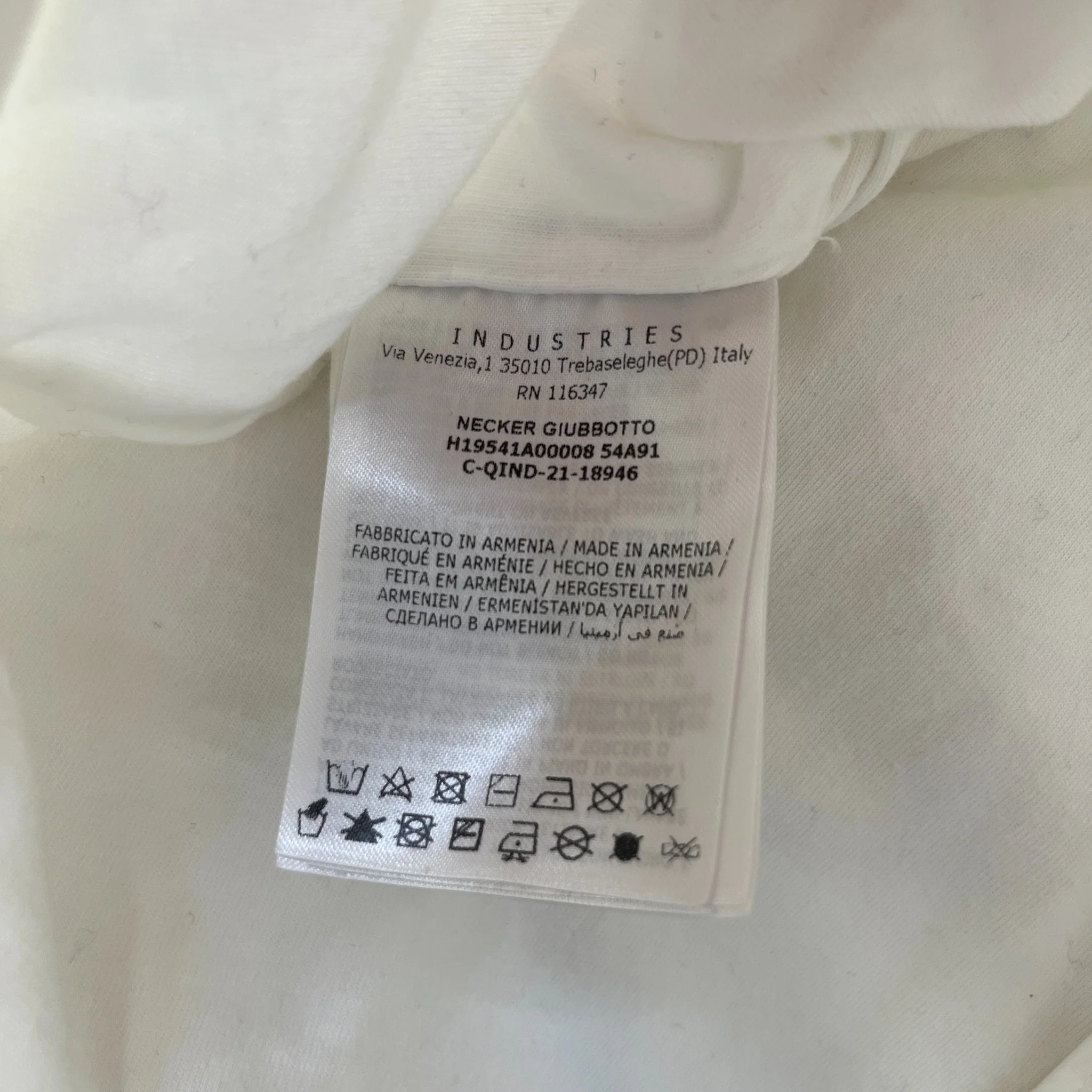 Men's Boys Age 8 Necker Windbreaker Jacket White Size XXS - Image 9
