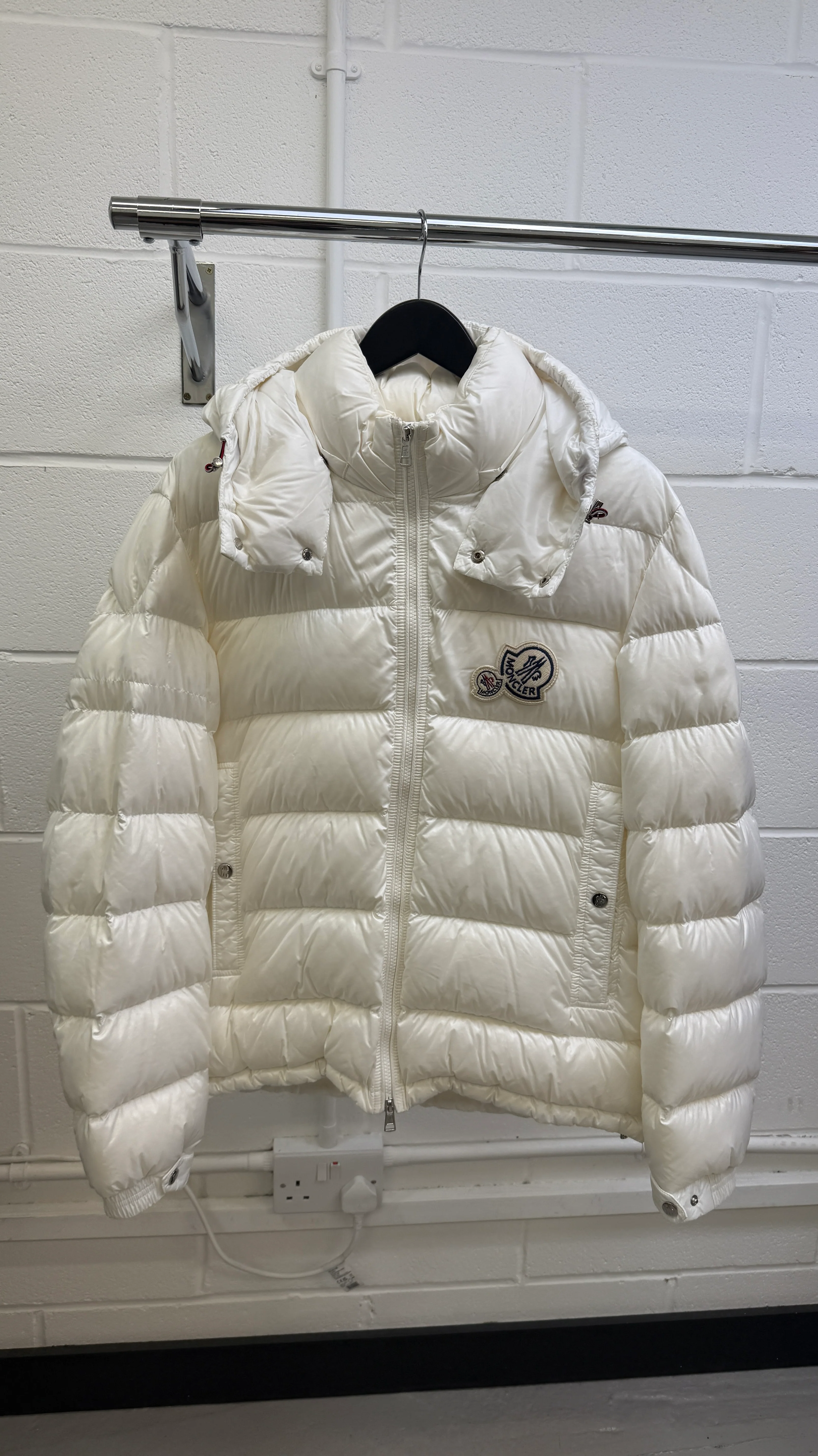 Men's Bramant Down Jacket White Size 5 / XXL - Image 11