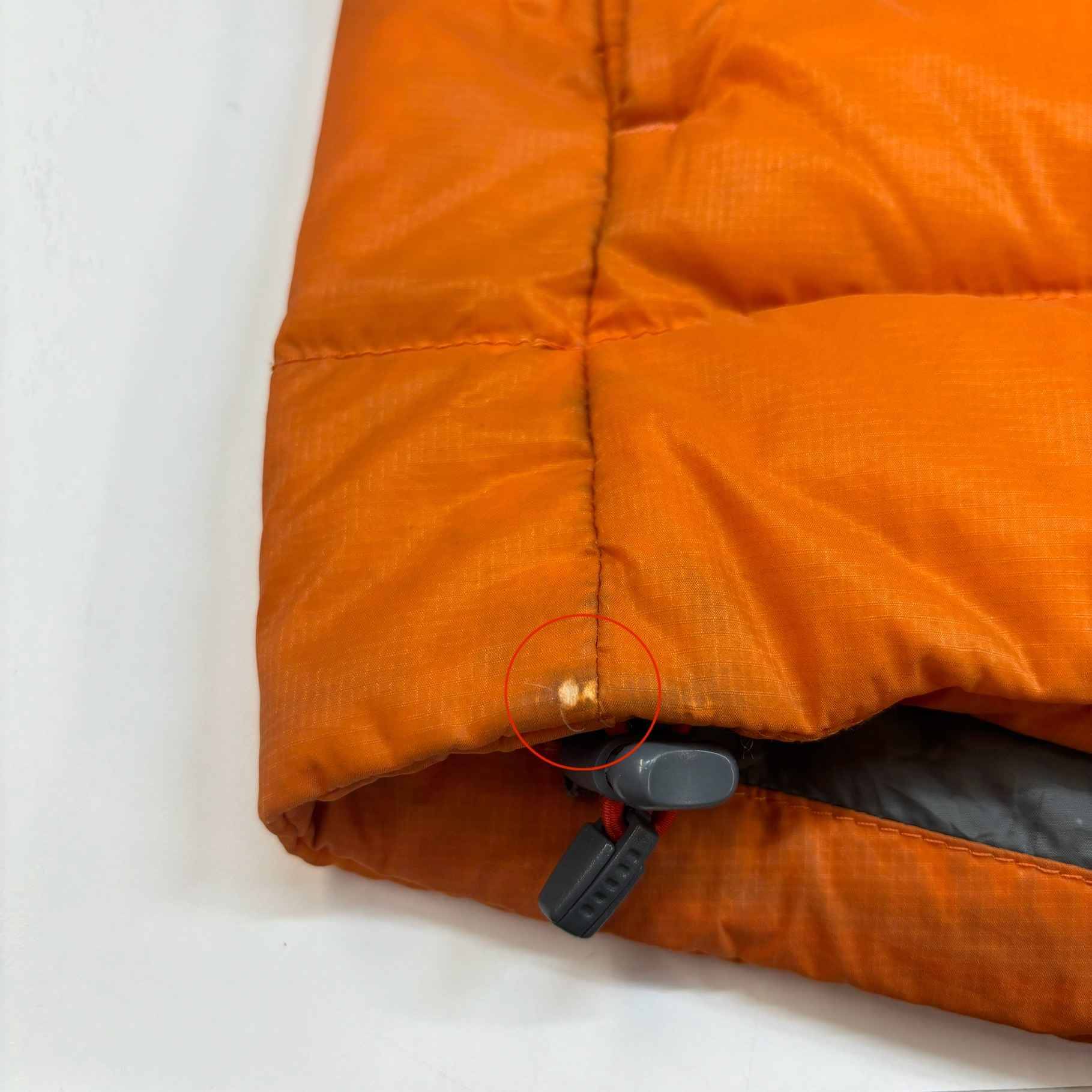 Men's Brookvale Hooded Down Jacket Orange Size S - Image 12