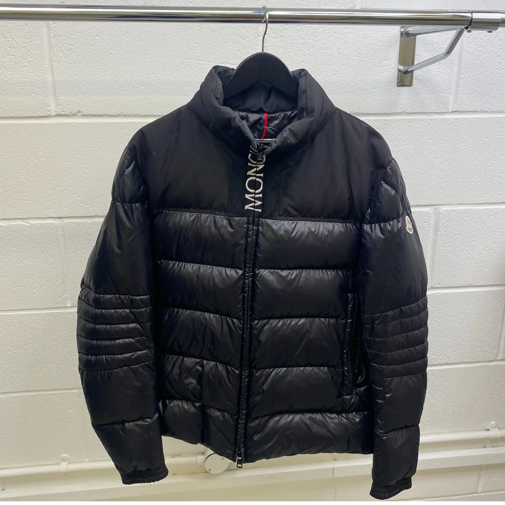 Men's Bruel Down Jacket Black Size 4 / XL - Image 9