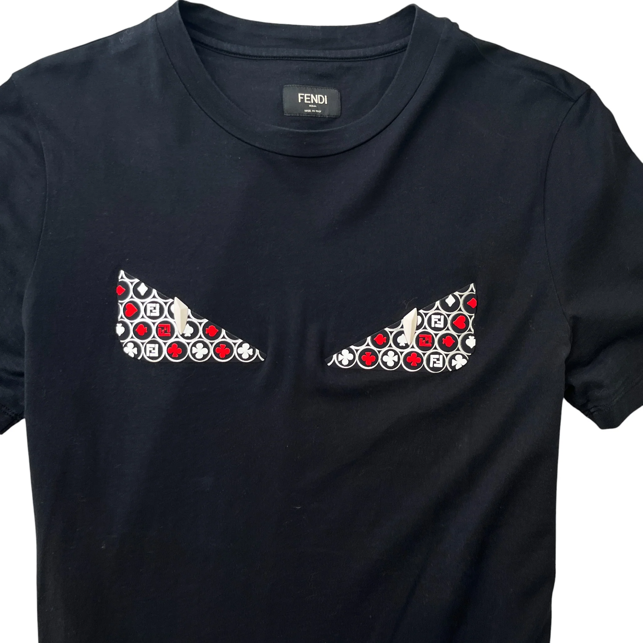 Men's Bug Eyes T-Shirt Black Size M - Image 5