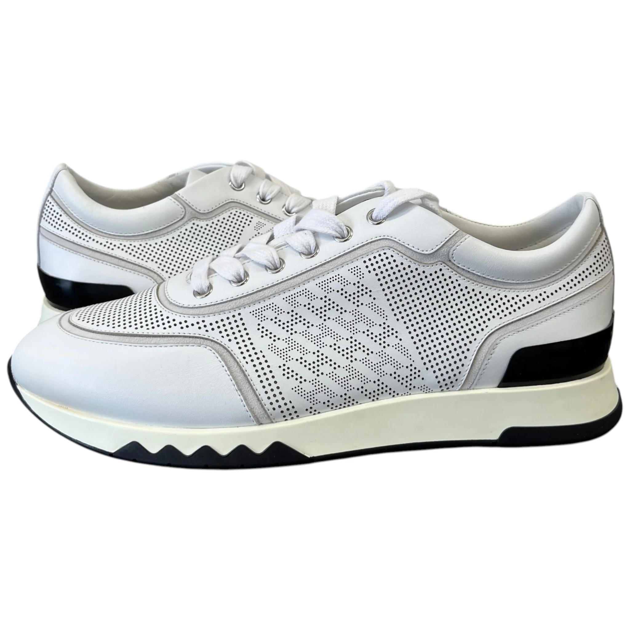 Men's C-Addict Low Trainers White Size EU 42.5 / UK 8.5 - Image 3