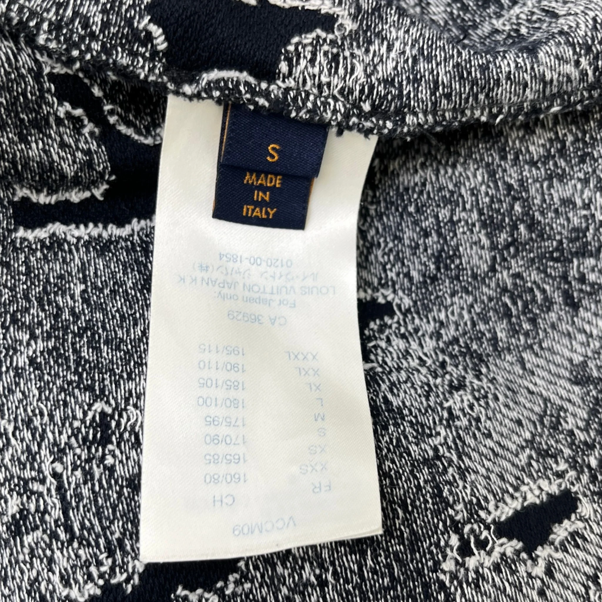 Men's Camo Monogram T-Shirt Grey Size S - Image 6