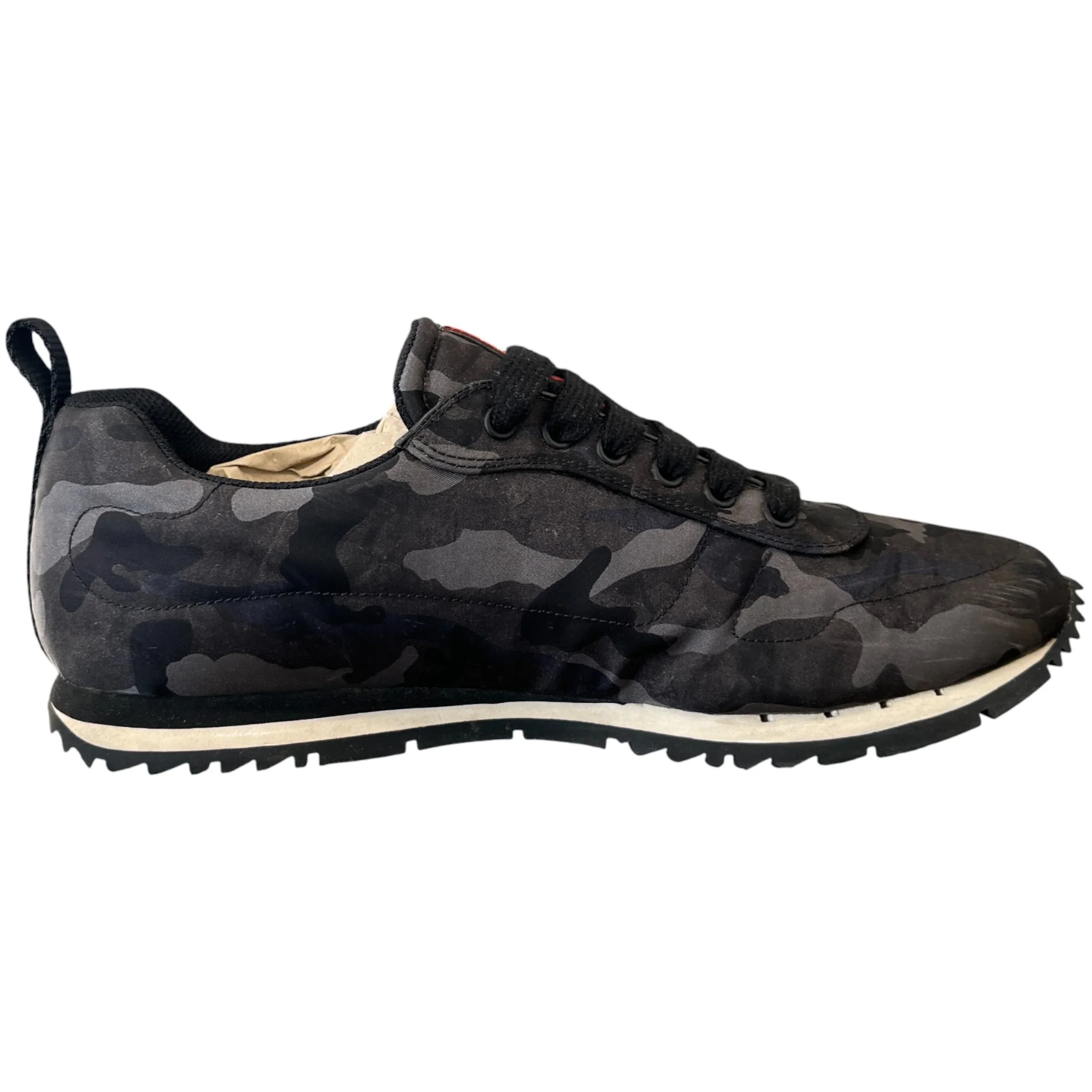 Men's Camouflage Runners Low Trainers Khaki Size EU 43 / UK 9 - Image 4