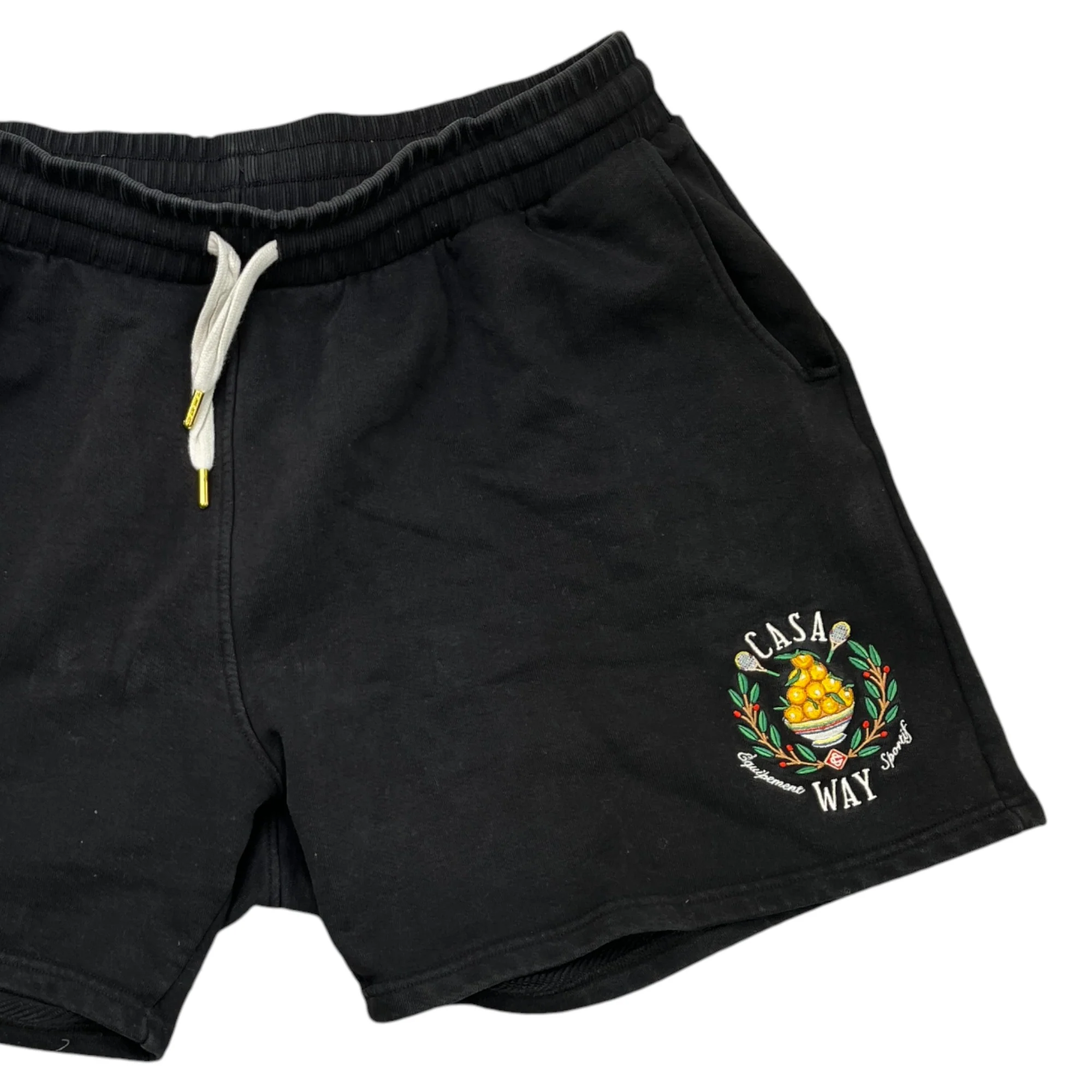 Men's Casa Way Shorts Black Size XXL - Image 3