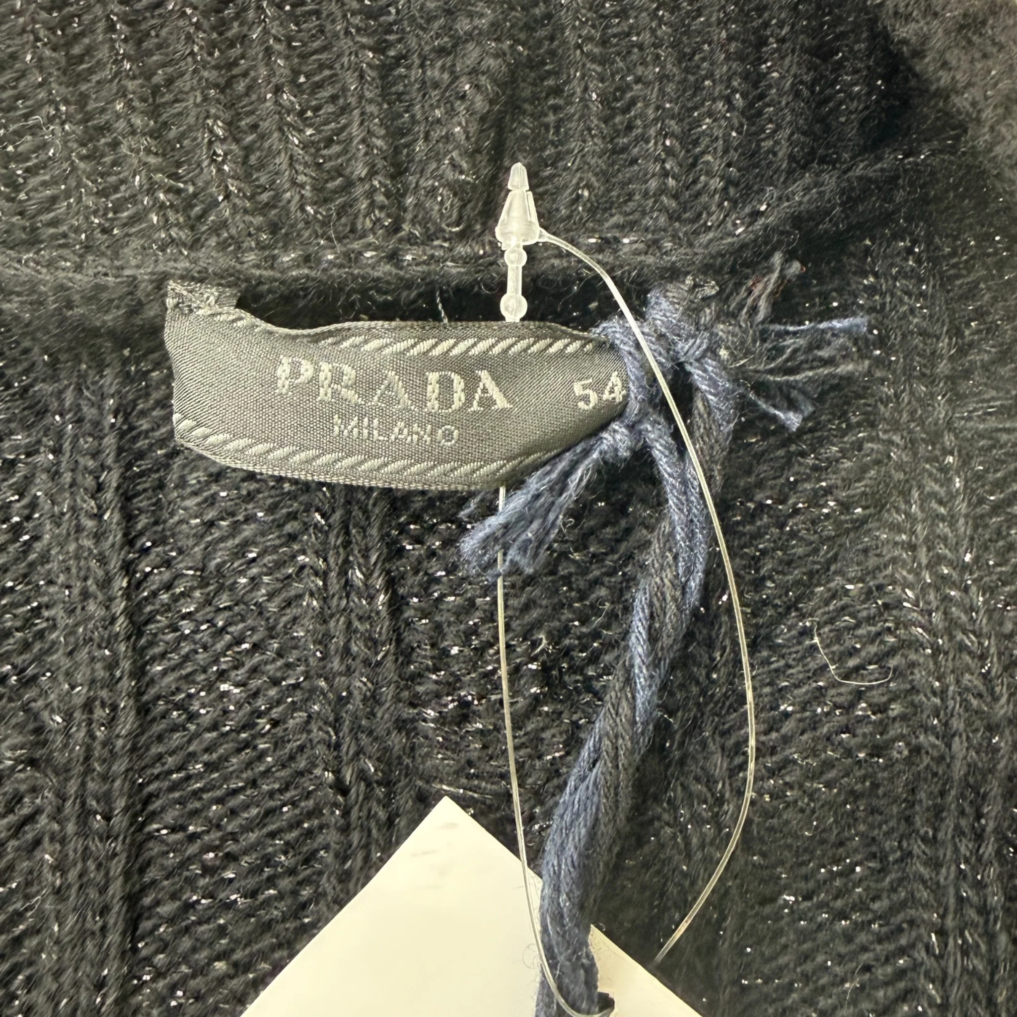 Men's Cashmere Knit Cardigan Black Size IT 54 / UK XXL - Image 5