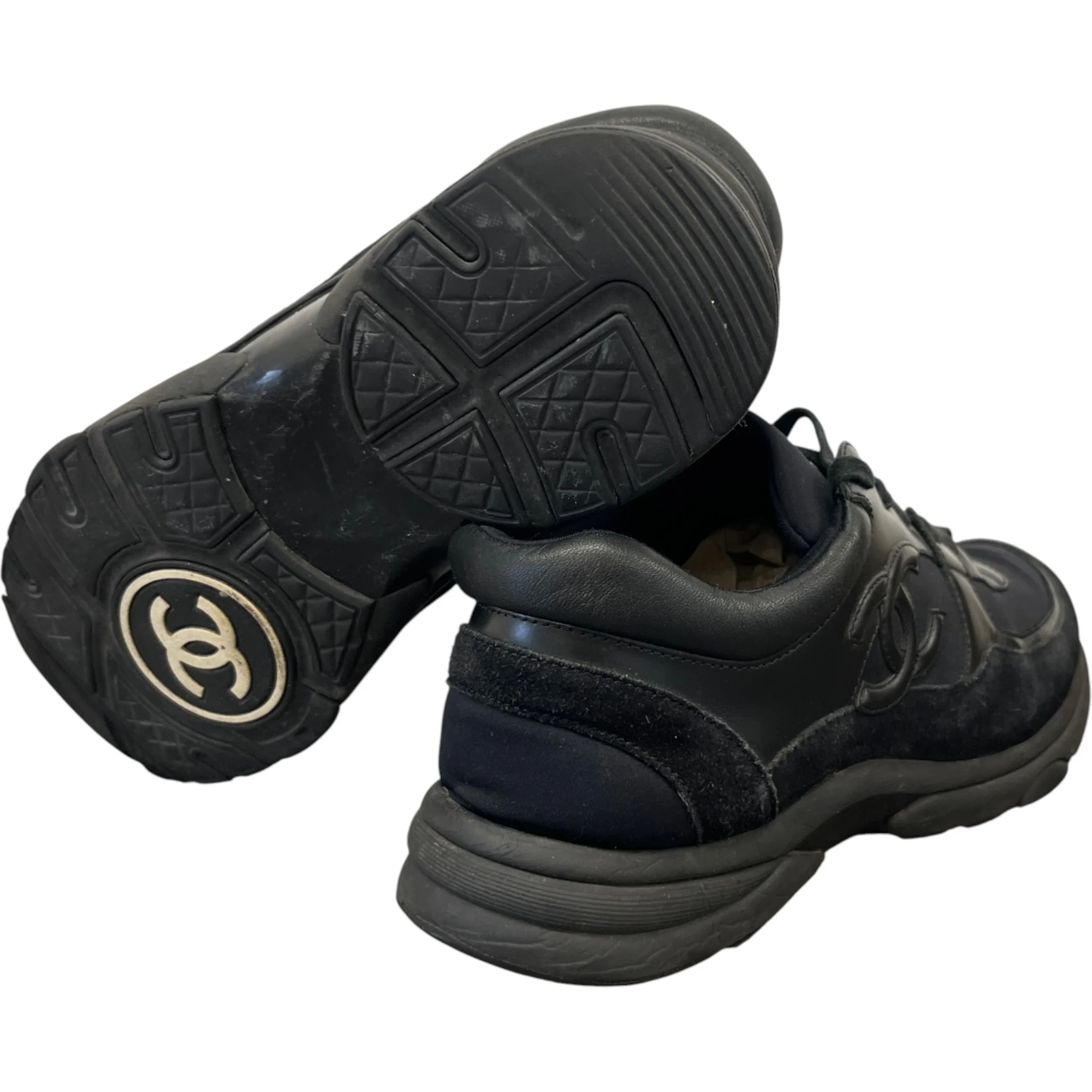 Men's Cc Runner Low Trainers Black Size EU 39.5 / UK 5.5 - Image 10