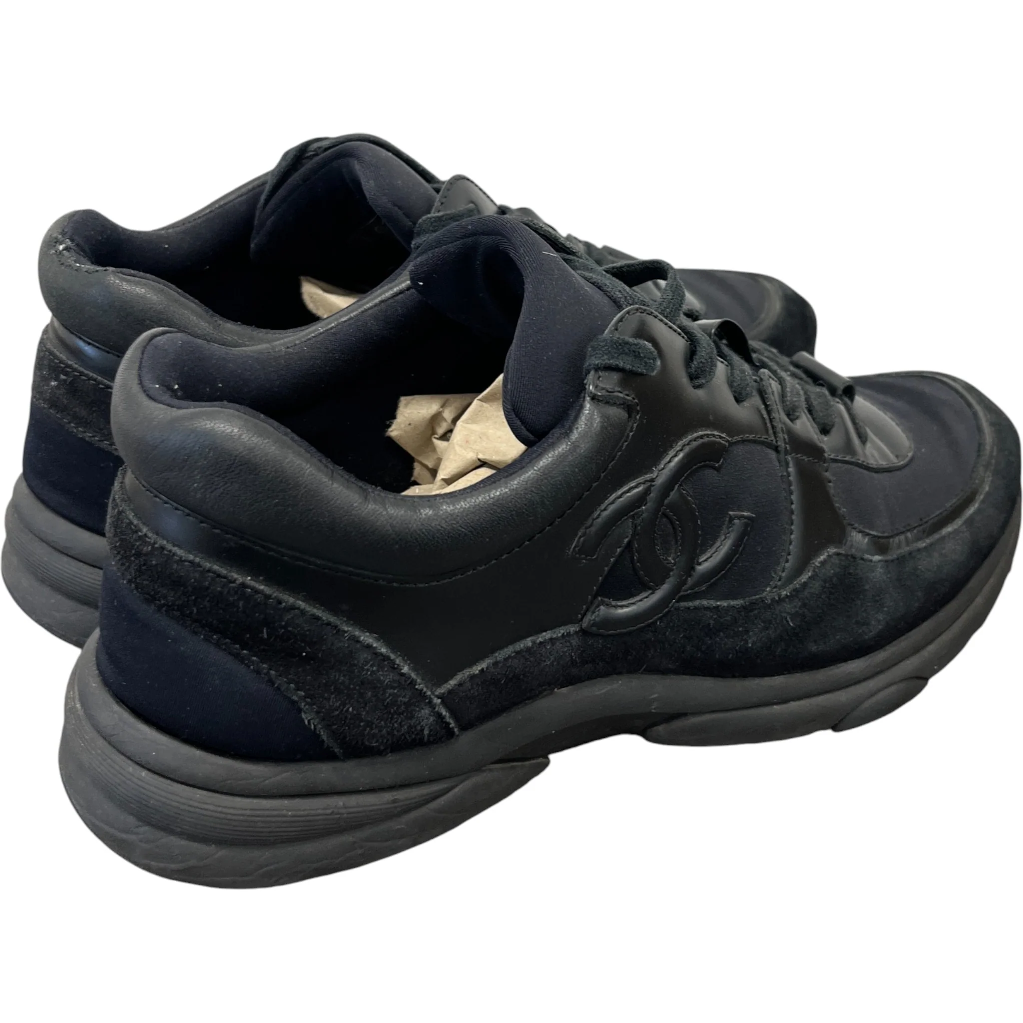 Men's Cc Runner Low Trainers Black Size EU 39.5 / UK 5.5 - Image 8