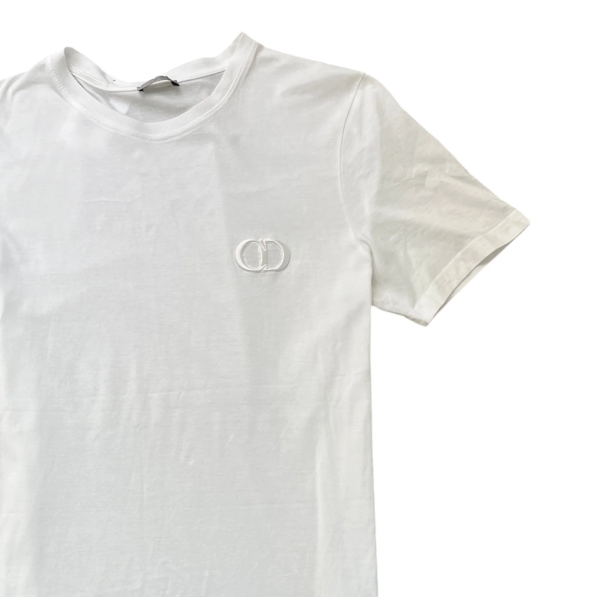 Men's Cd Icon T-Shirt White Size L - Image 3