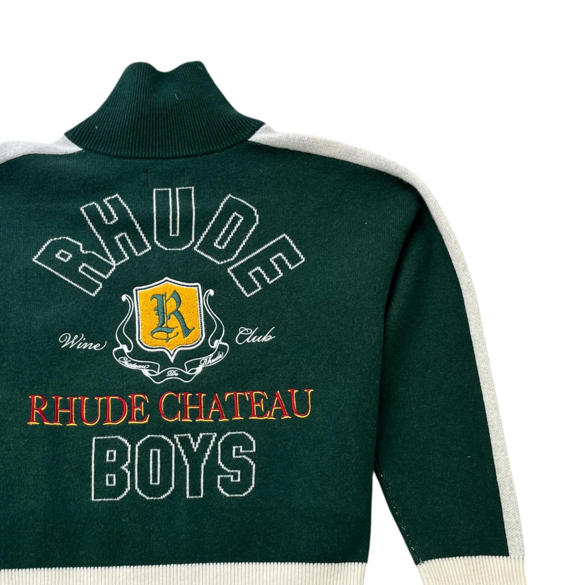 Men's Chateau Boys Jumper Green Size M - Image 4