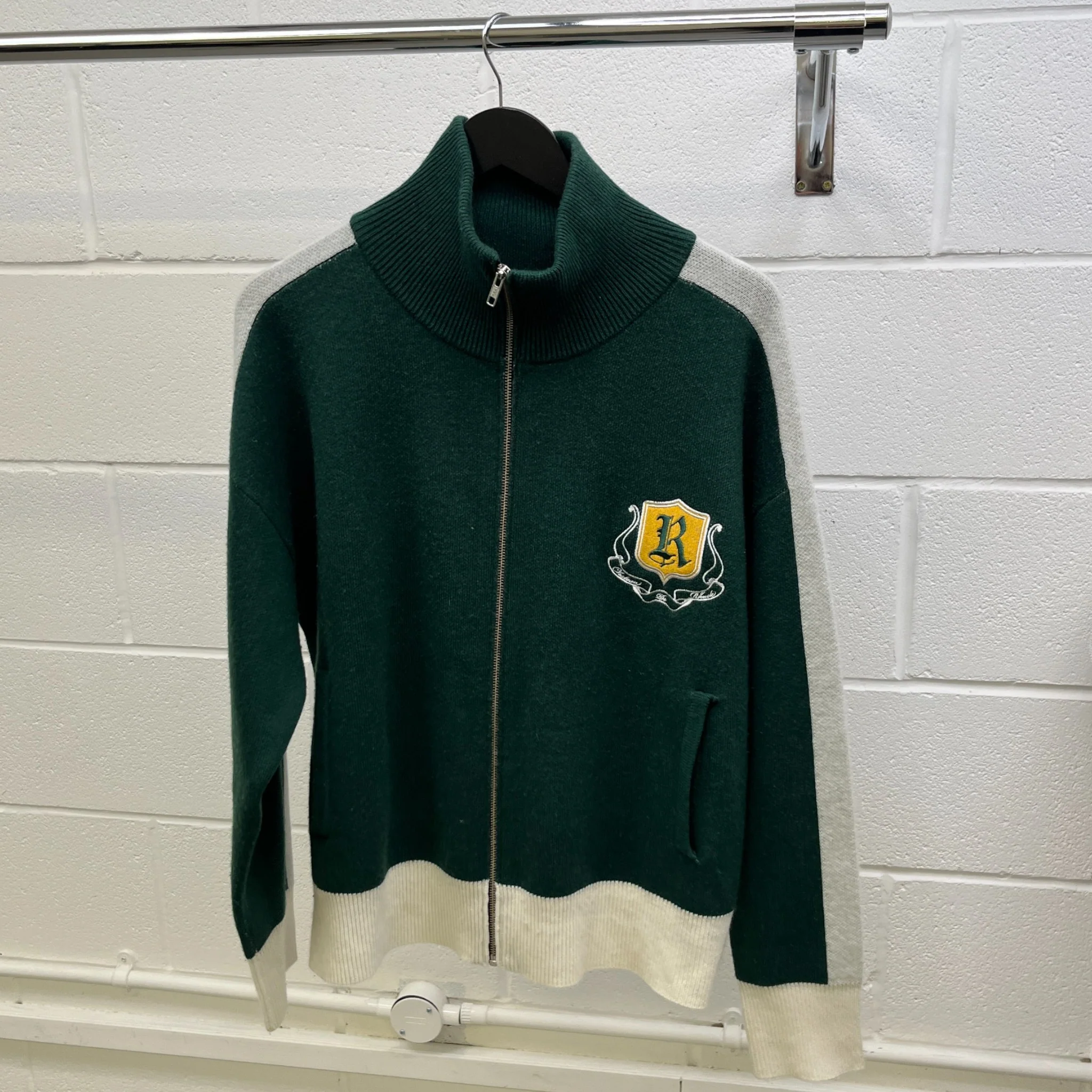 Men's Chateau Boys Jumper Green Size M - Image 9