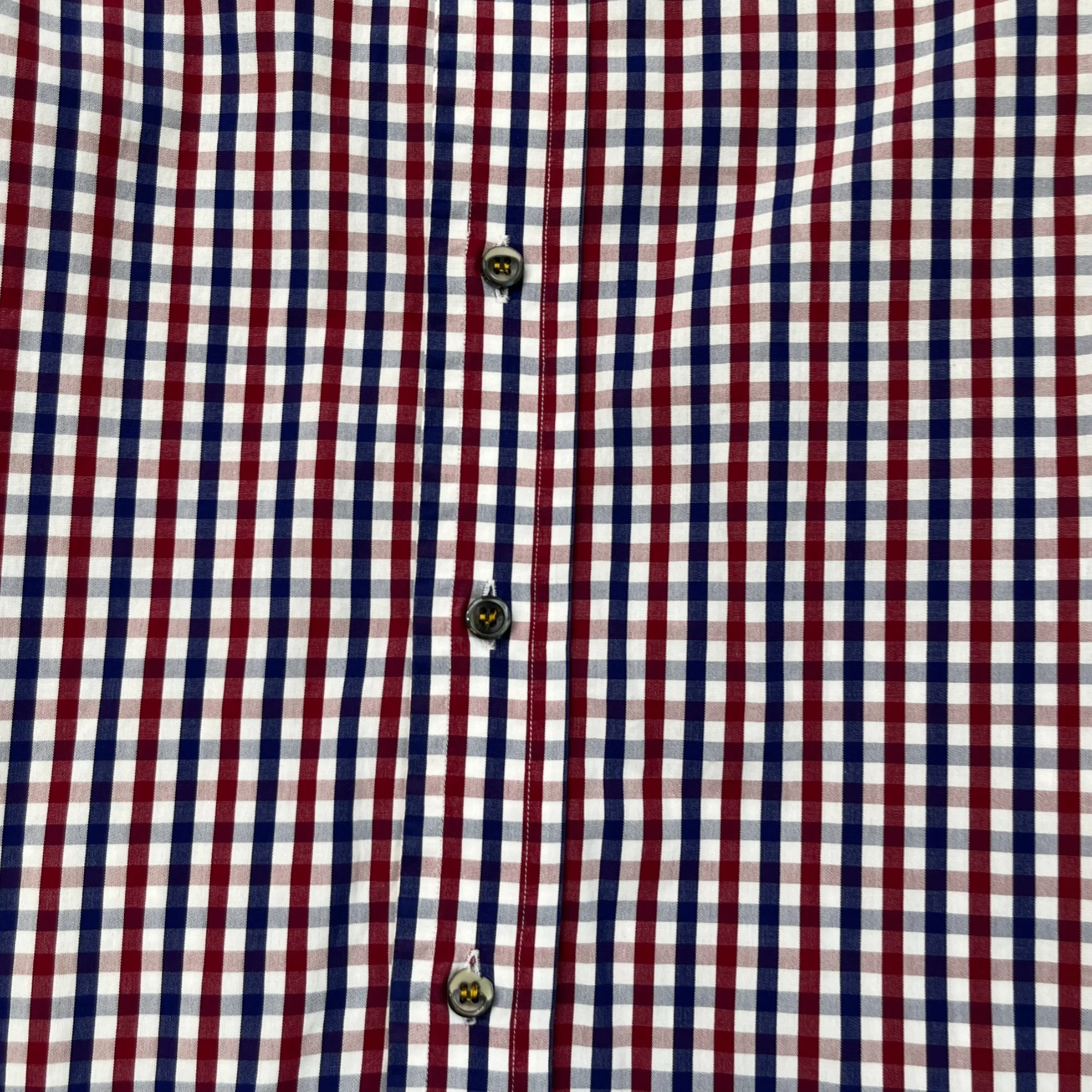 Men's Checkered Shirt Navy Size IT 48 / UK M - Image 5