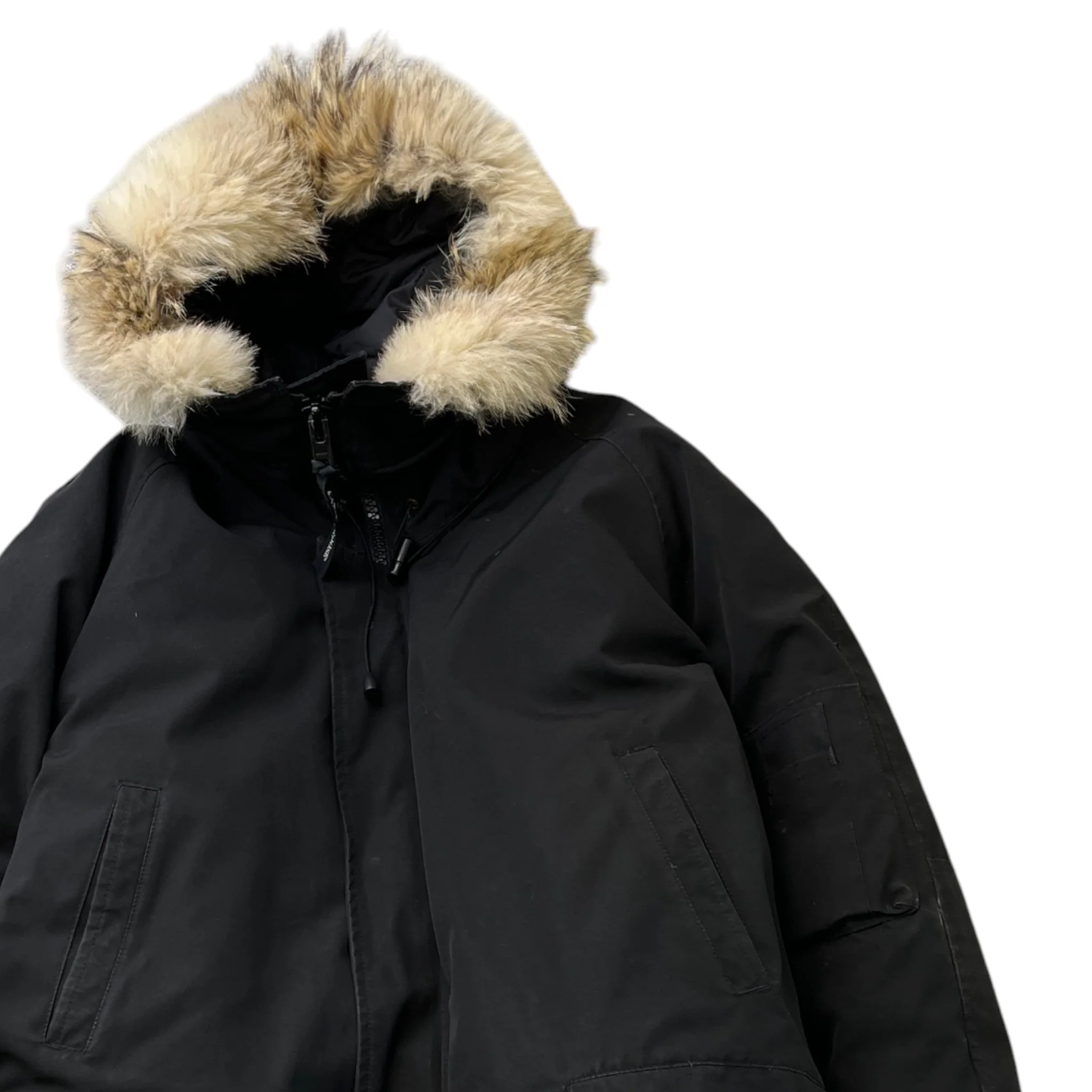 Men's Chilliwack Bomber Down Jacket Black Size XXL - Image 3