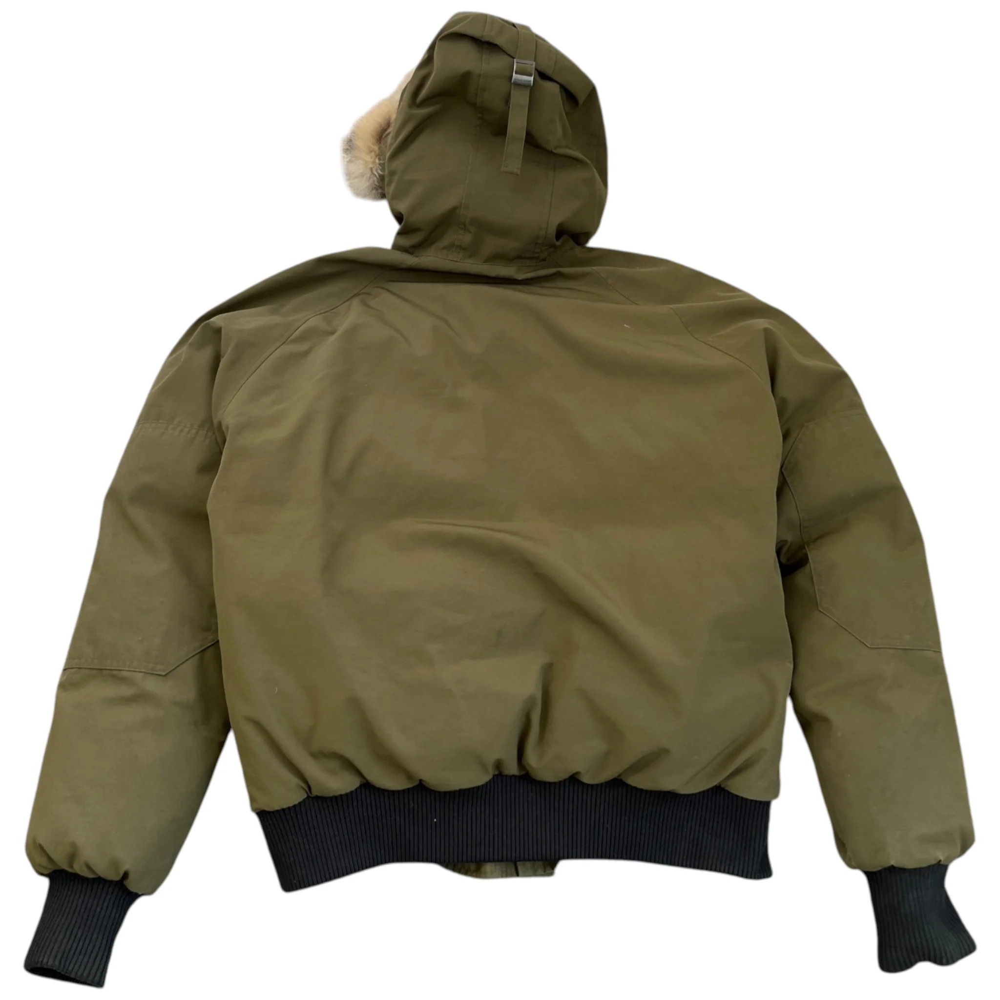 Men's Chilliwack Bomber Down Jacket Khaki Size L - Image 2