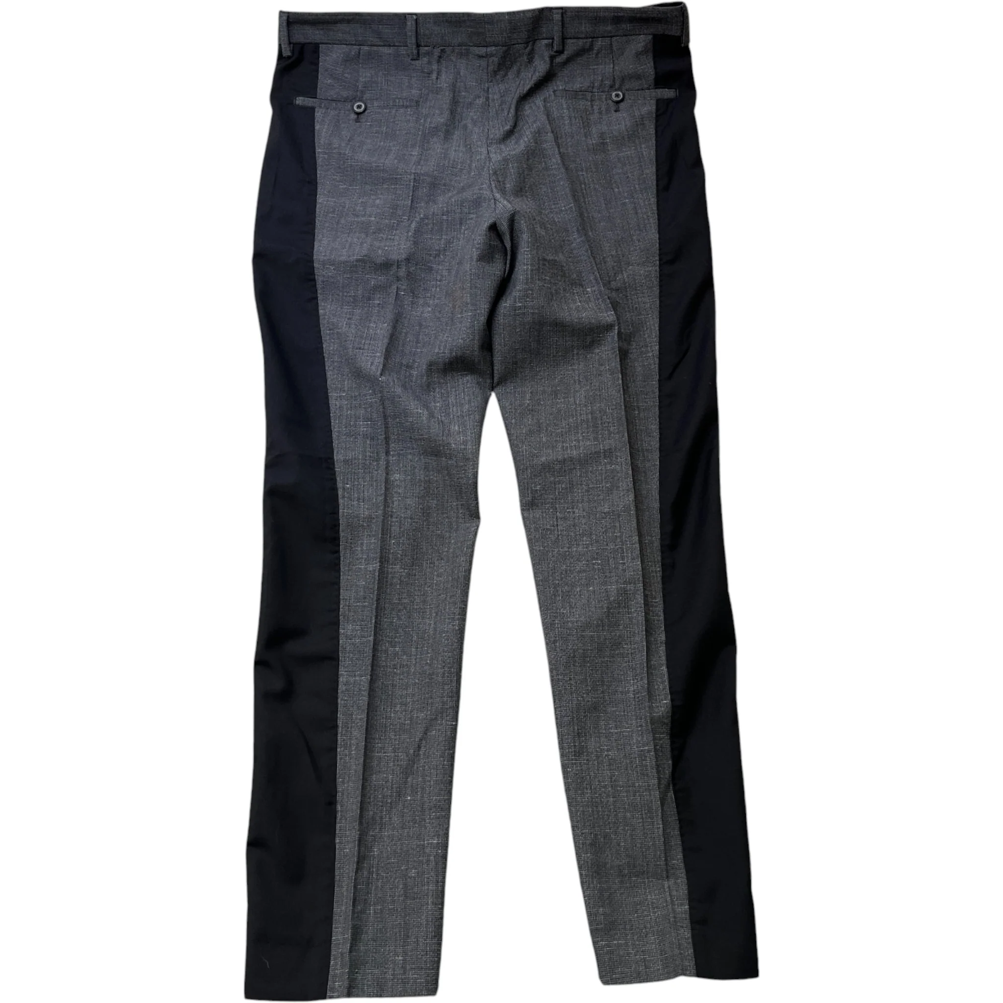 Men's Cigarette Trousers Grey Size IT 48 / UK 32 - Image 2