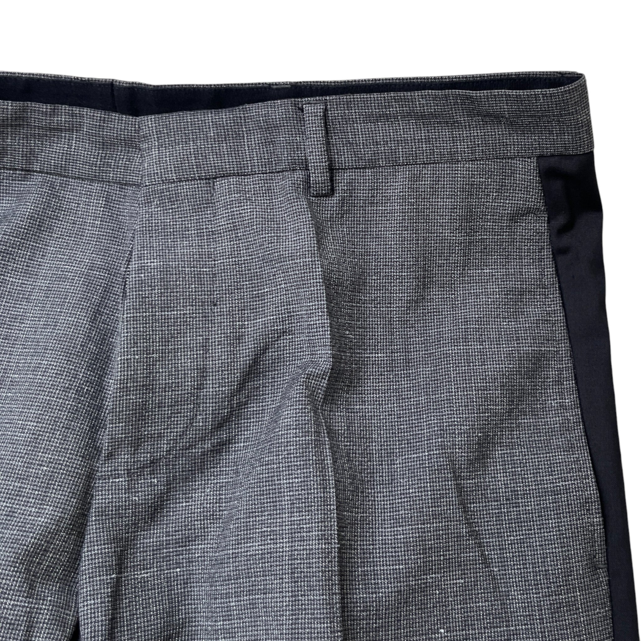 Men's Cigarette Trousers Grey Size IT 48 / UK 32 - Image 5