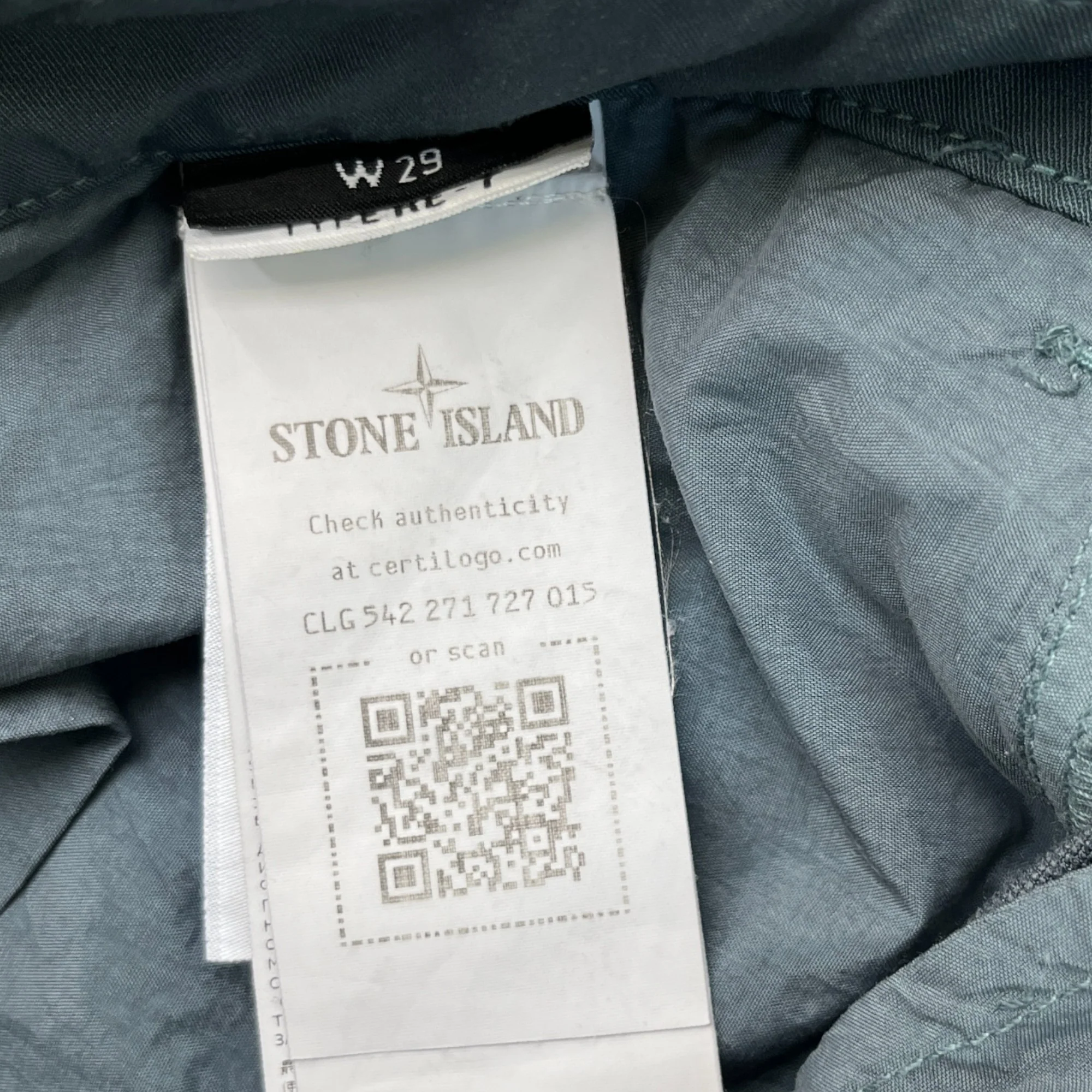 Men's Compass Logo Trousers Green Size Waist 29" - Image 10