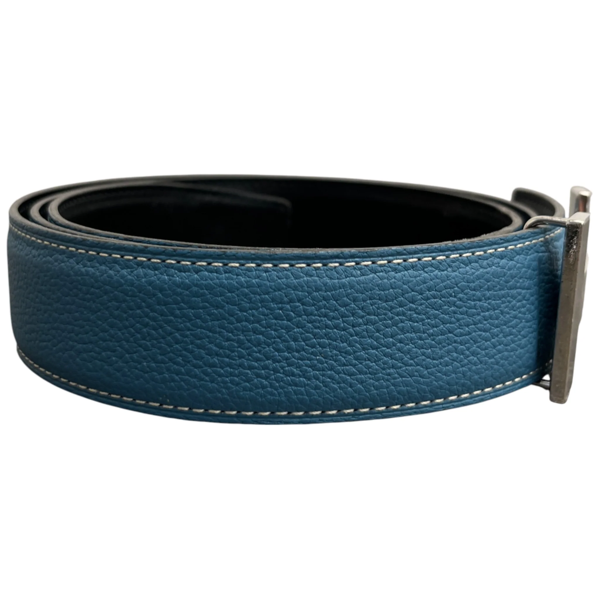 Men's Constance Buckle & Reversible Belt Black Size Waist 32" - Image 4