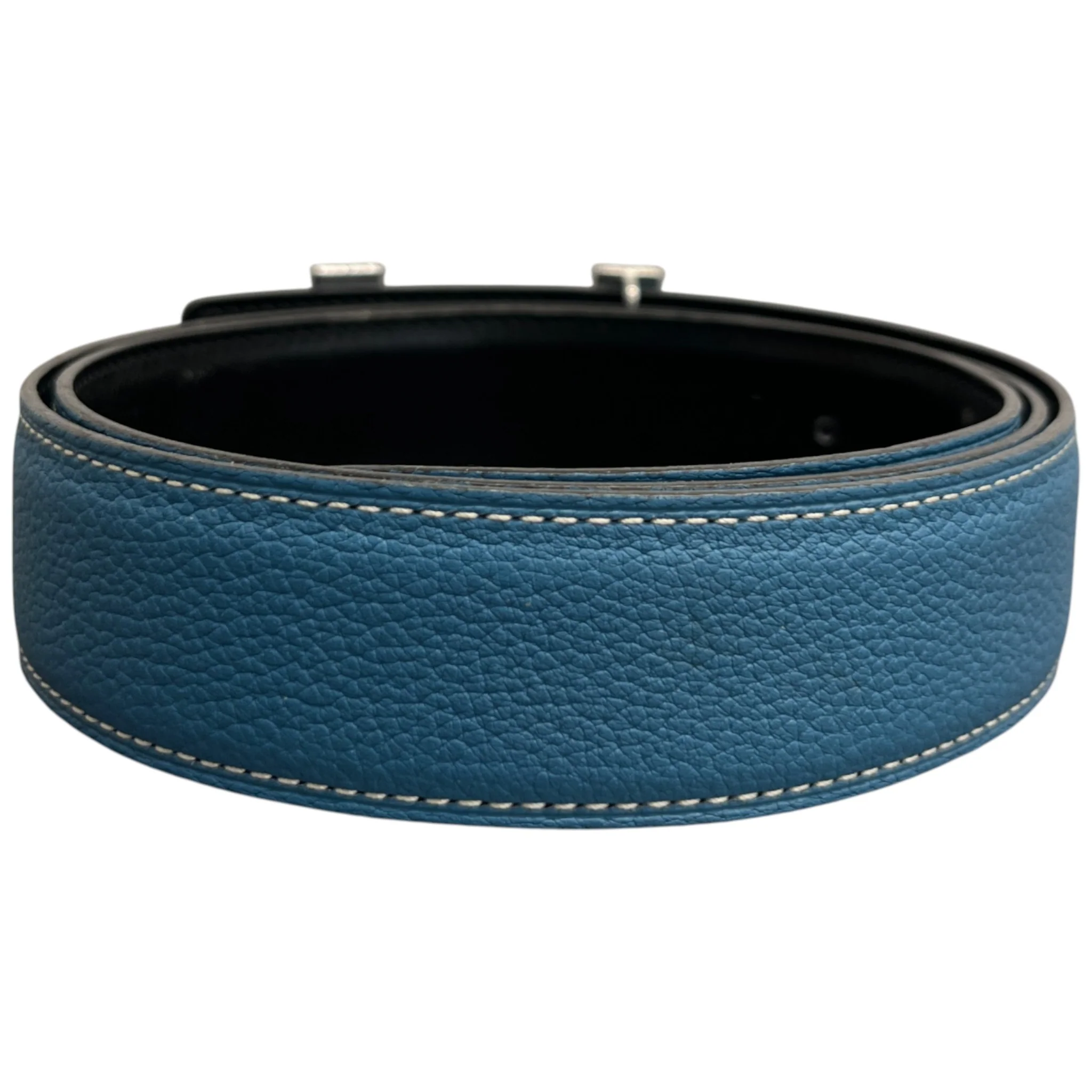 Men's Constance Buckle & Reversible Belt Black Size Waist 32" - Image 6