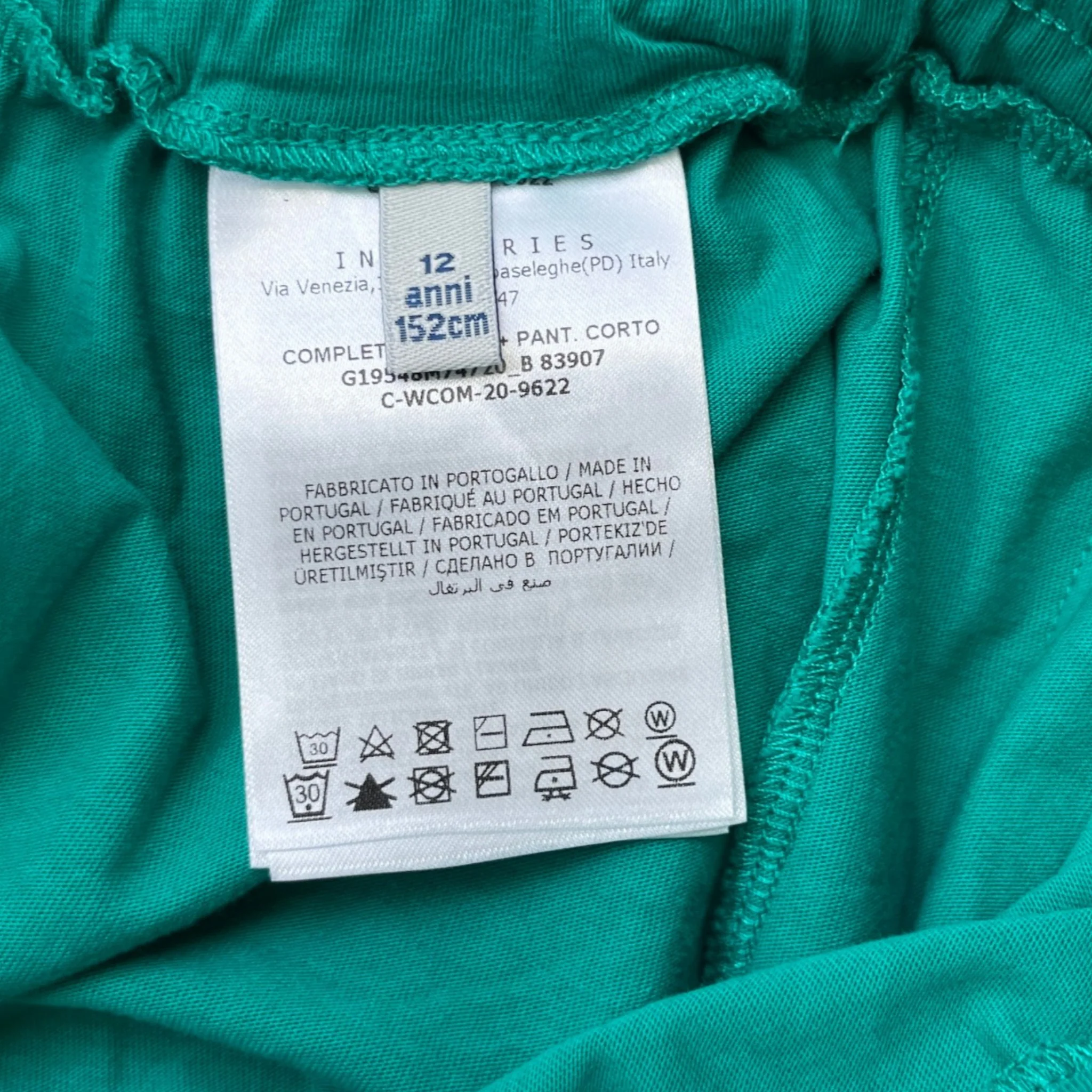Men's Corto Boys Twinset Age 12 Full Tracksuit Green Size XXS - Image 14