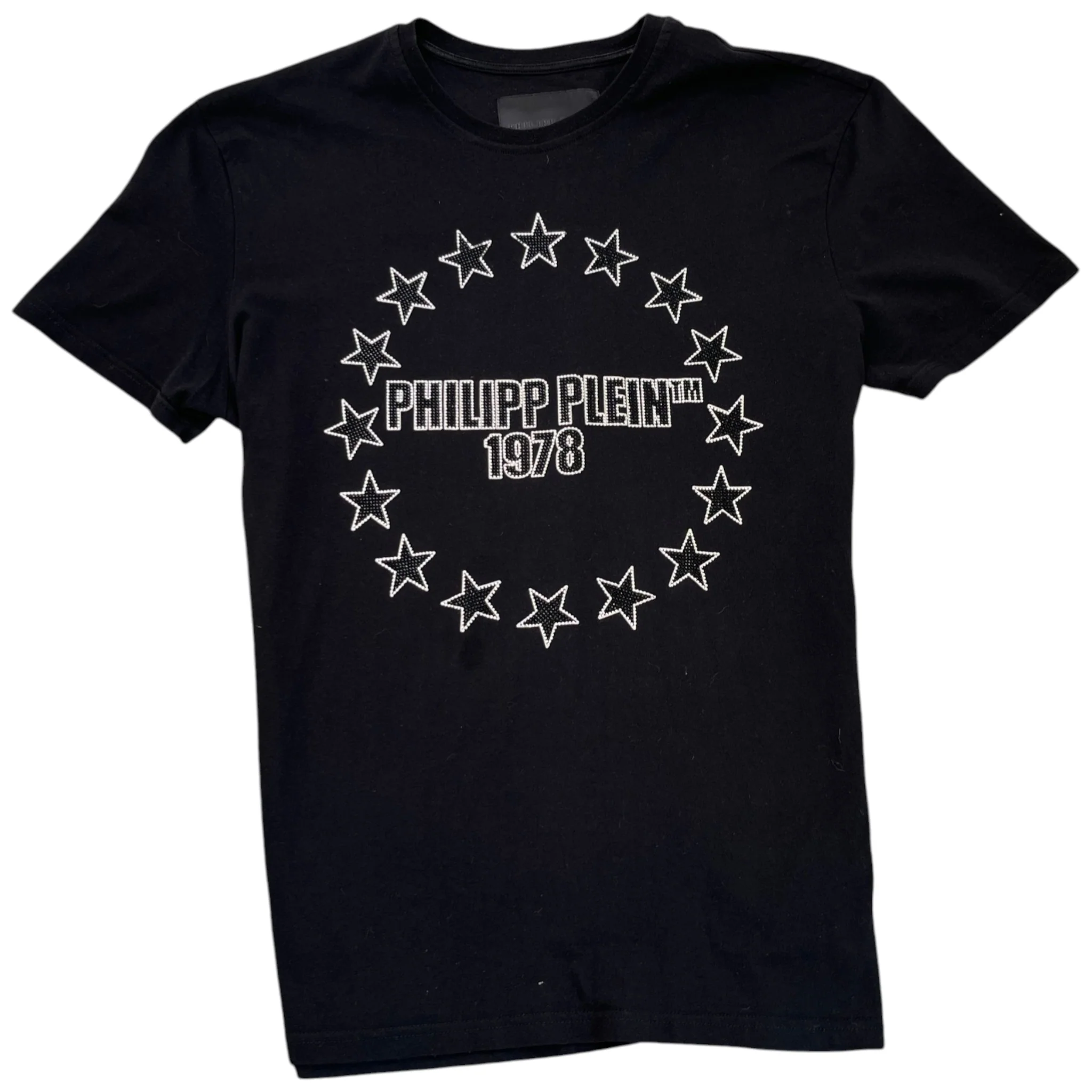 Men's Crystal Logo T-Shirt Black Size XXXL