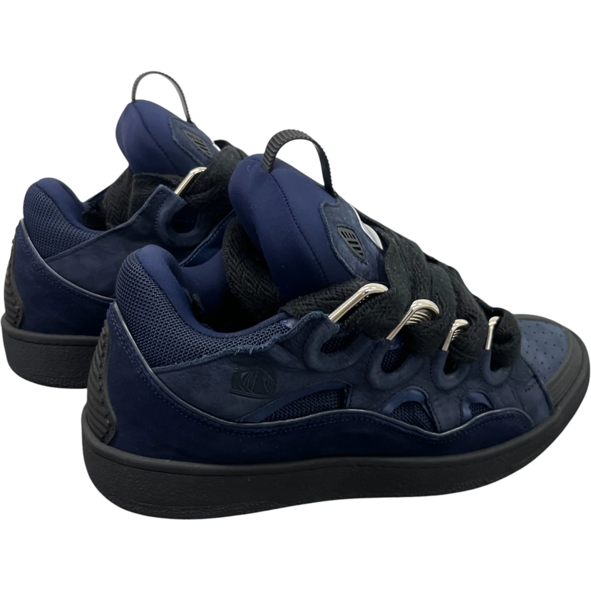Men's Curb Skate Low Trainers Navy Size EU 42 / UK 8 - Image 8