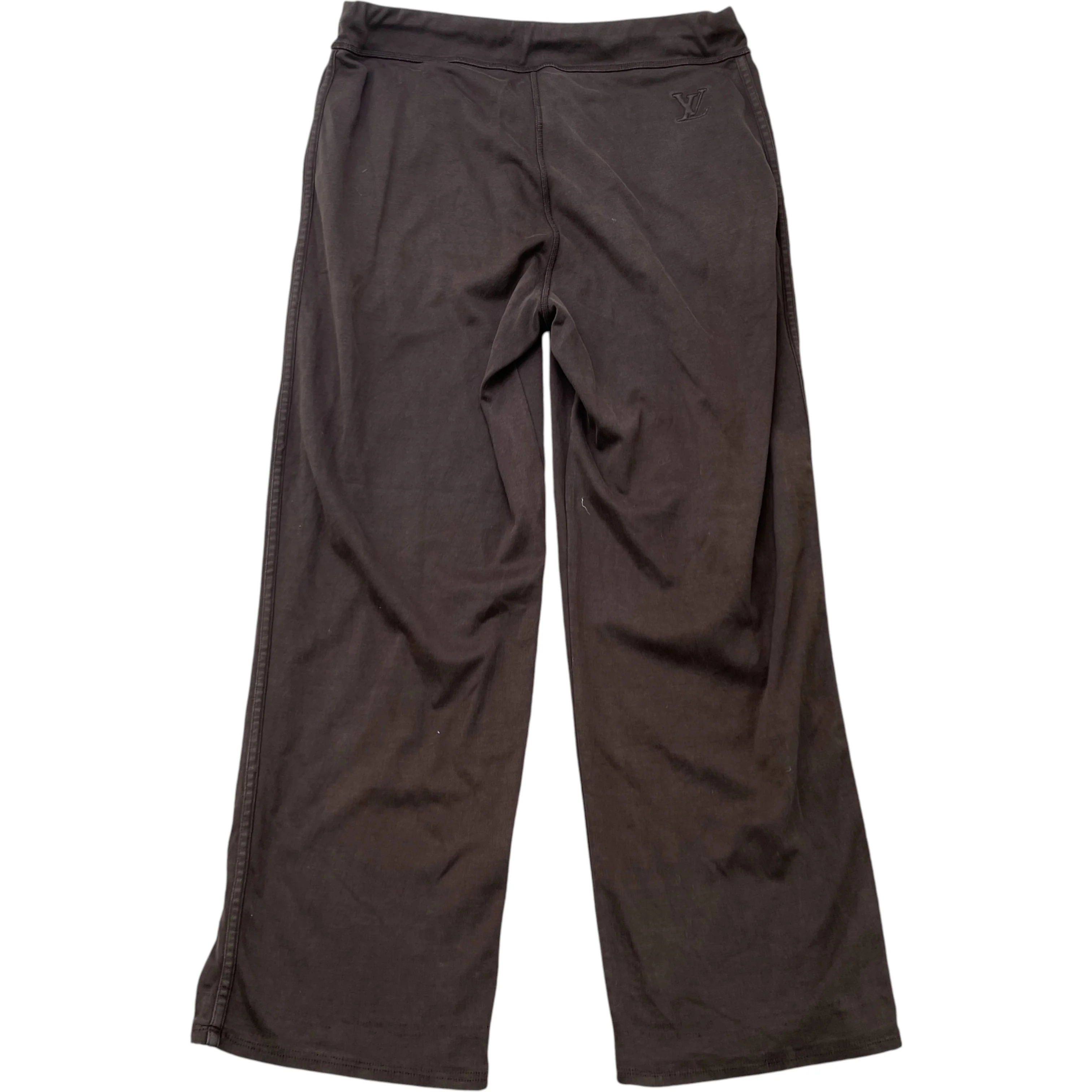 Men's Damier Ebene Lv Embossed Joggers Brown Size XL - Image 2