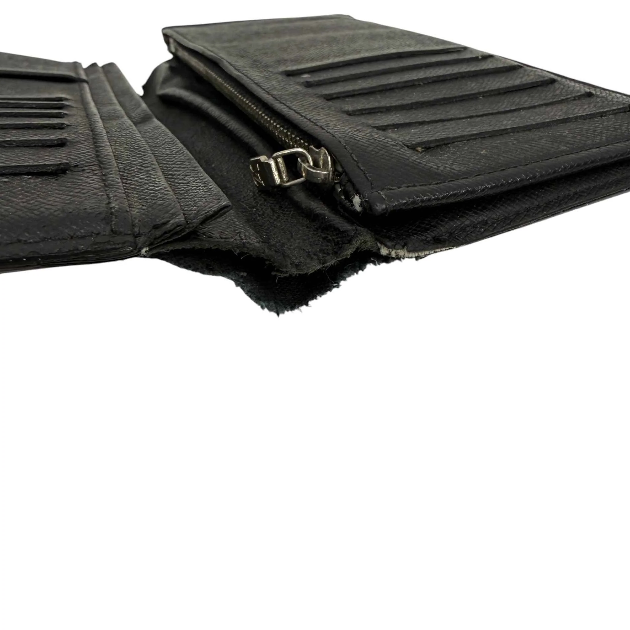 Men's Damier Graphite Brazza Wallet Black - Image 5