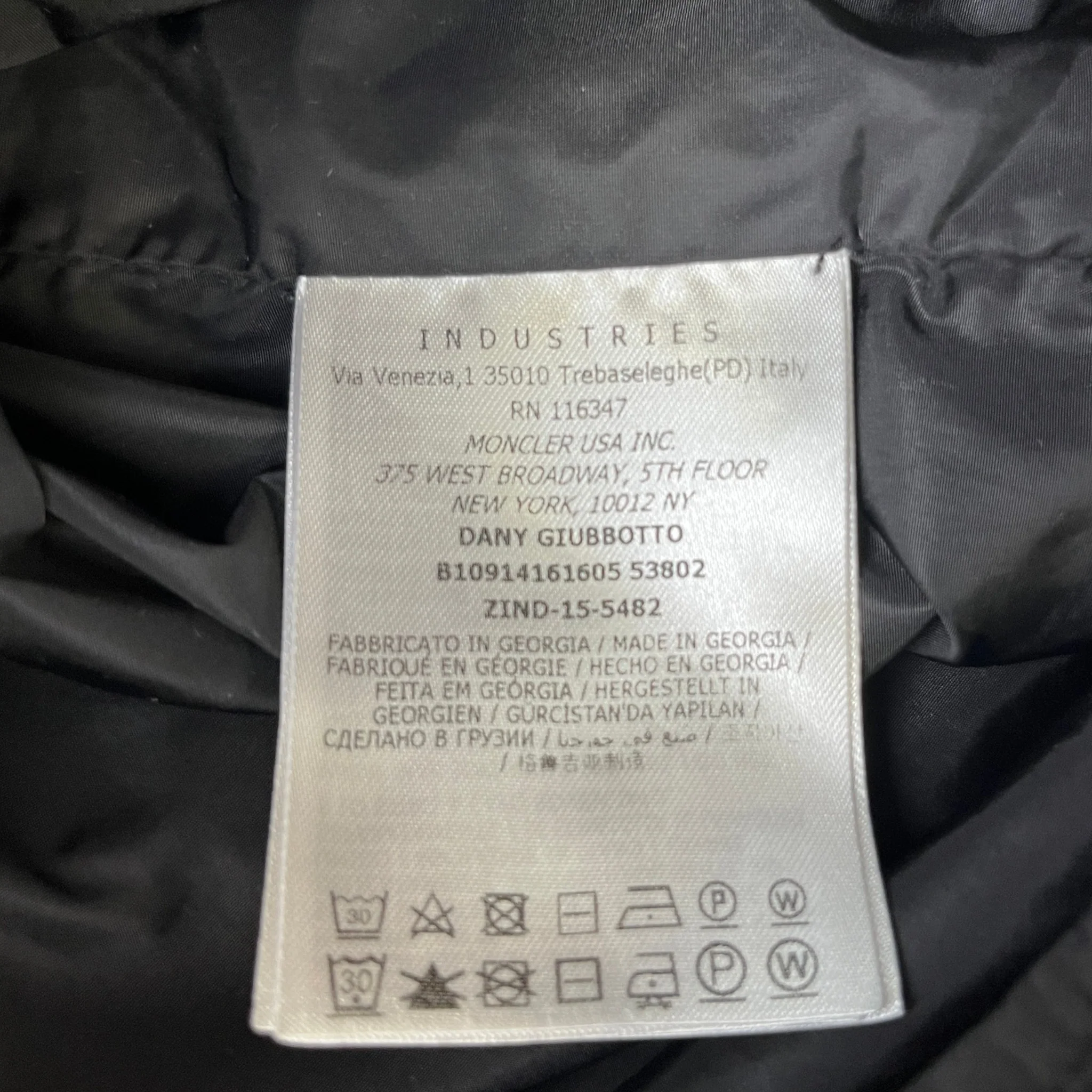 Men's Dany Windbreaker Black Size 5 / XXL - Image 8
