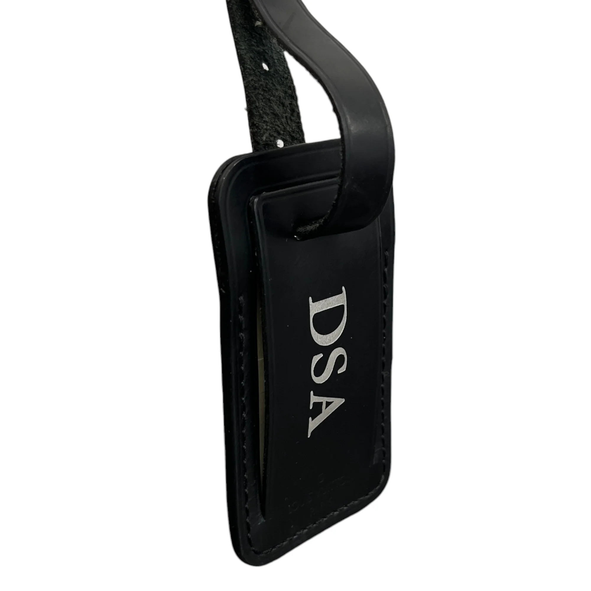 Men's Dsa Initials Luggage Tag Black - Image 4
