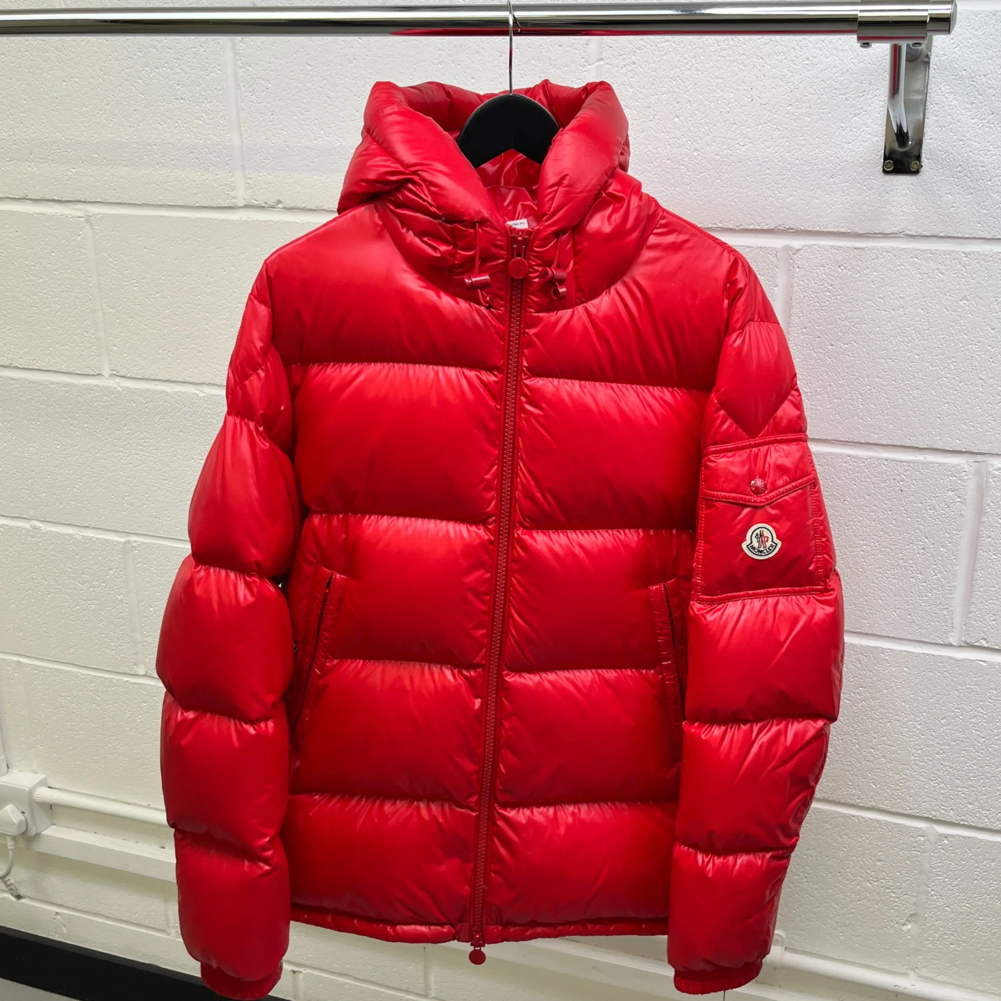 Men's Ecrins Down Jacket Red Size 4 / XL - Image 10