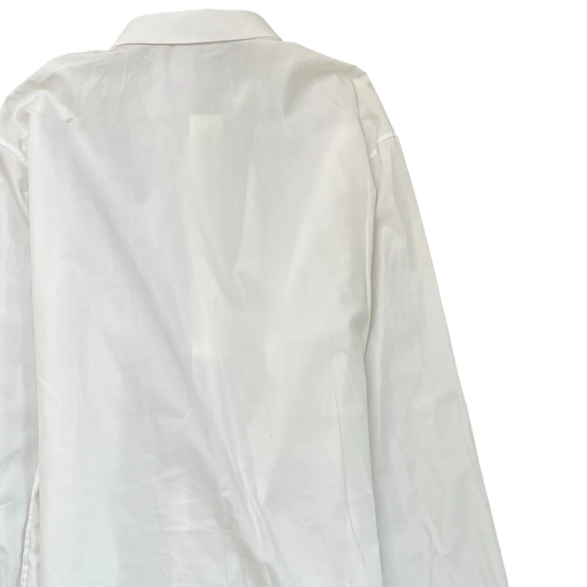 Men's Embroidered Bee Long Sleeve Shirt White Size IT 46 / UK S - Image 4