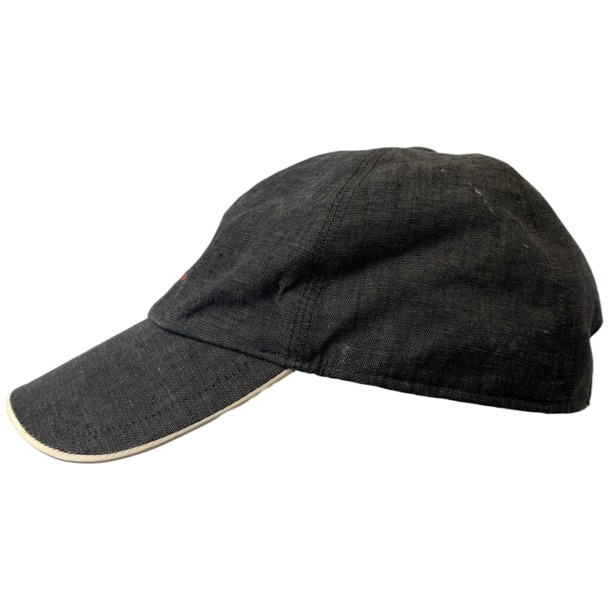 Men's Embroidered Logo Cap Charcoal Size L - Image 4