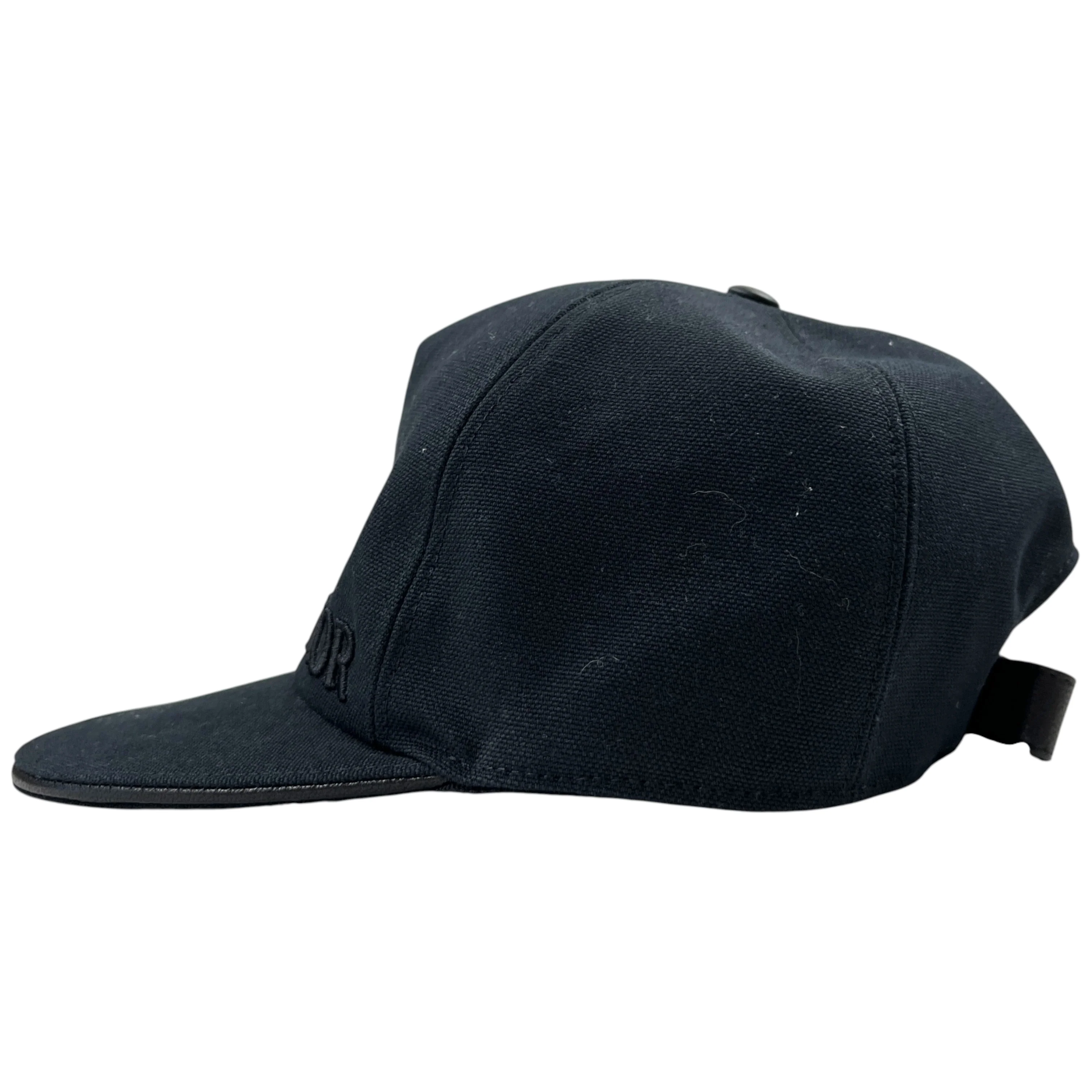 Men's Embroidered Logo Cap Navy - Image 2