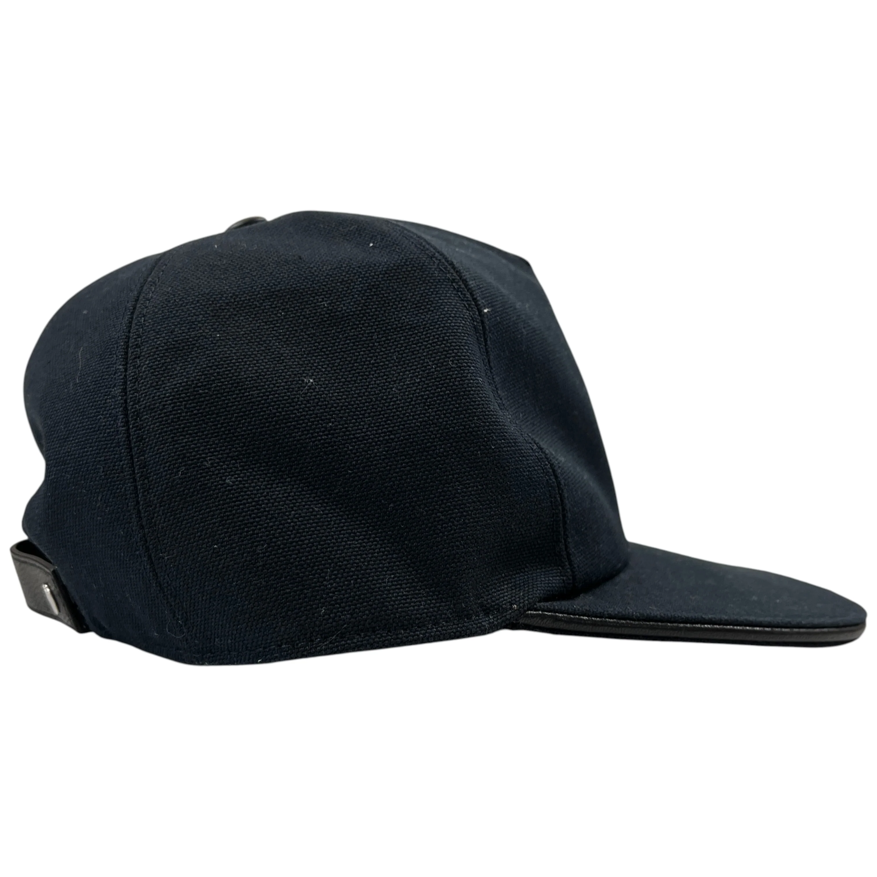 Men's Embroidered Logo Cap Navy - Image 4