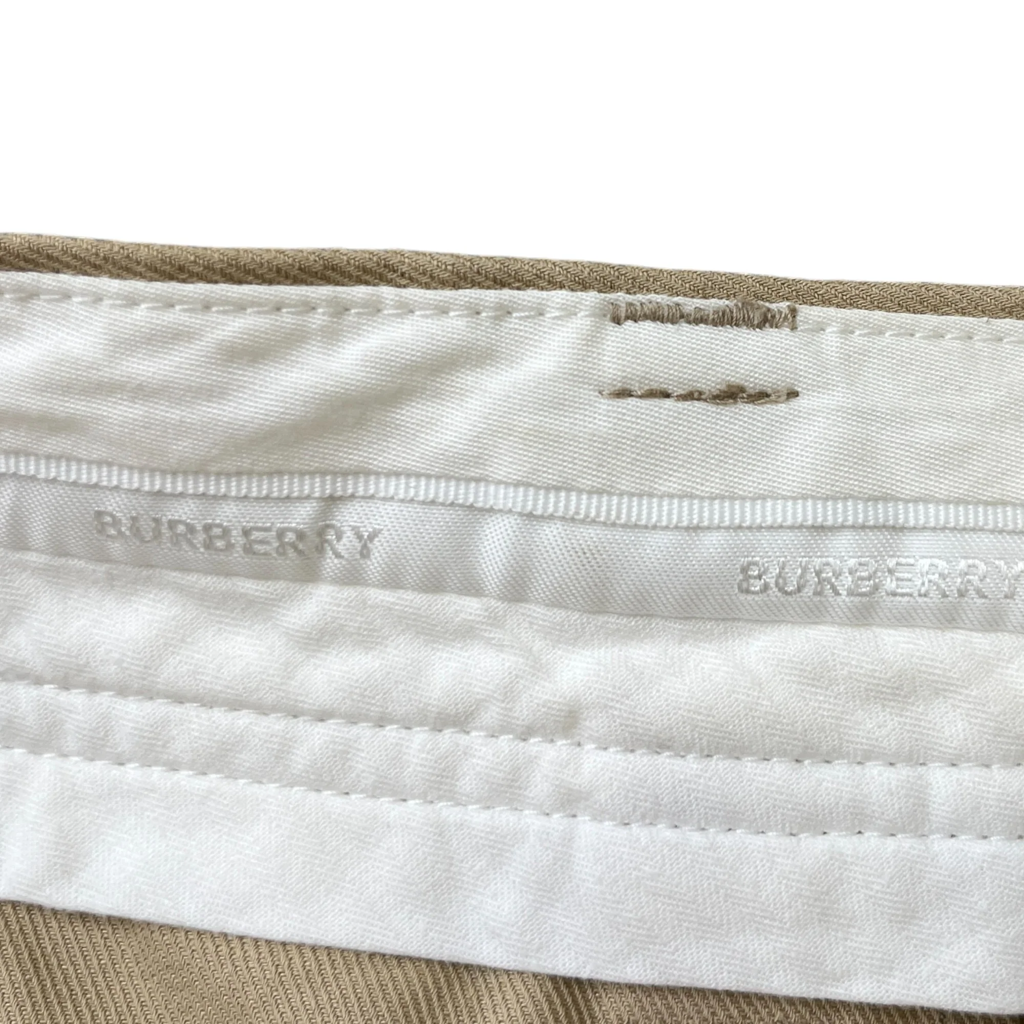 Men's Embroidered Logo Cargo Shorts Beige Size IT 58 / UK 42 - Image 8