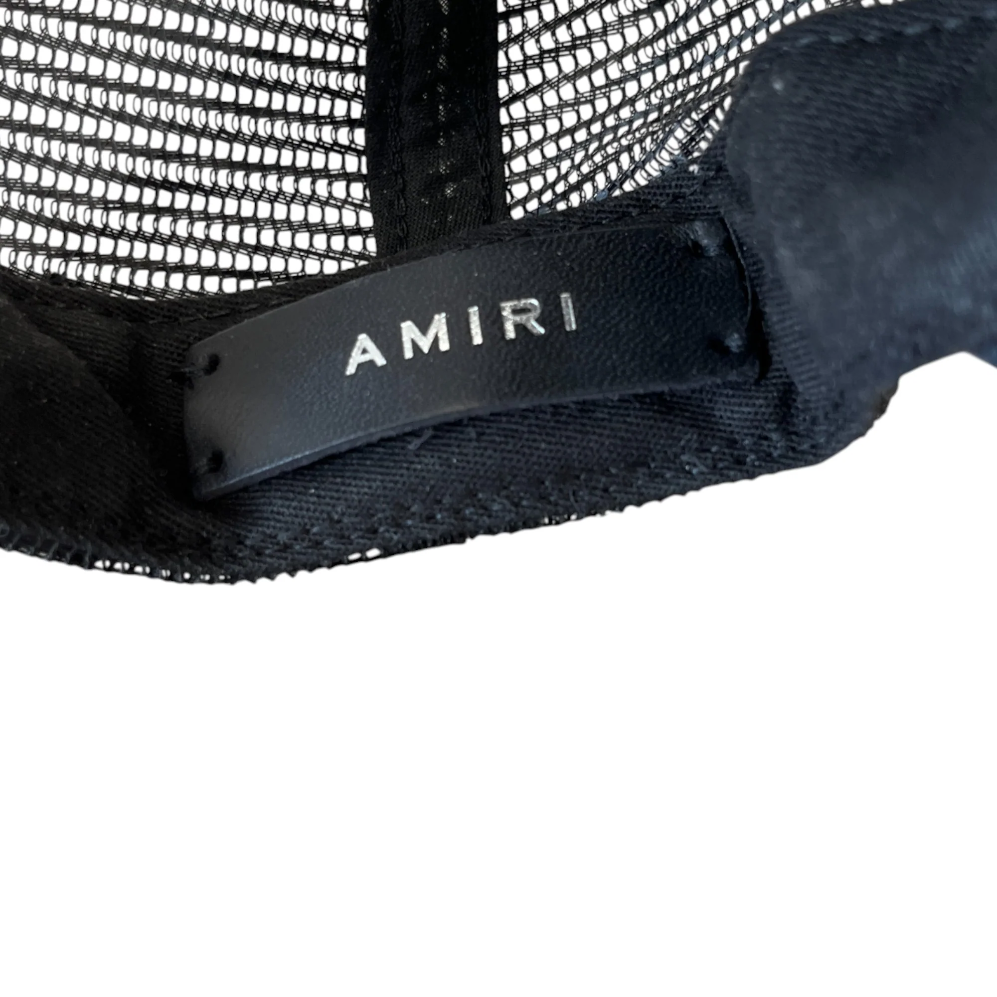 Men's Embroidered Logo Hat Black - Image 7