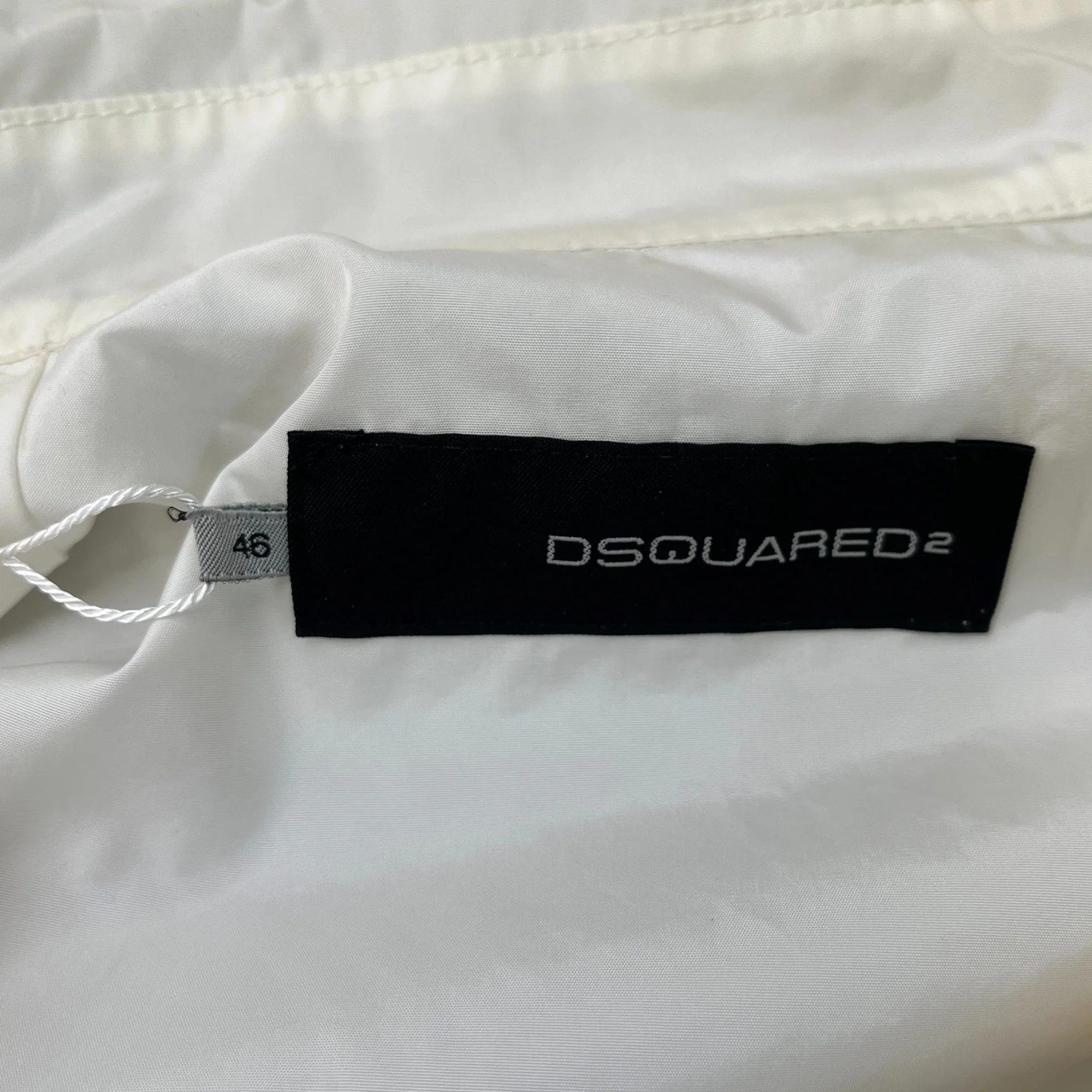 Men's Embroidered Logo Jacket White Size IT 46 / S - Image 6