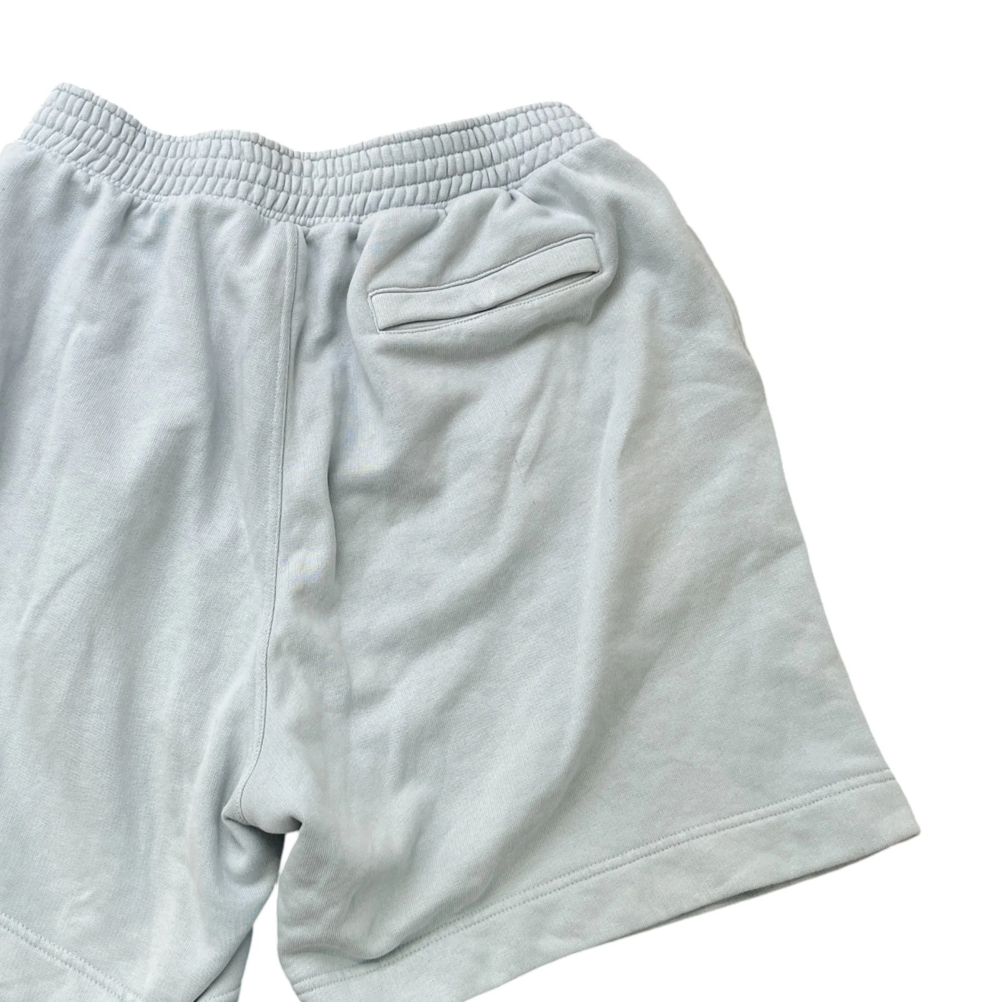 Men's Embroidered Logo Shorts Blue Size L - Image 4