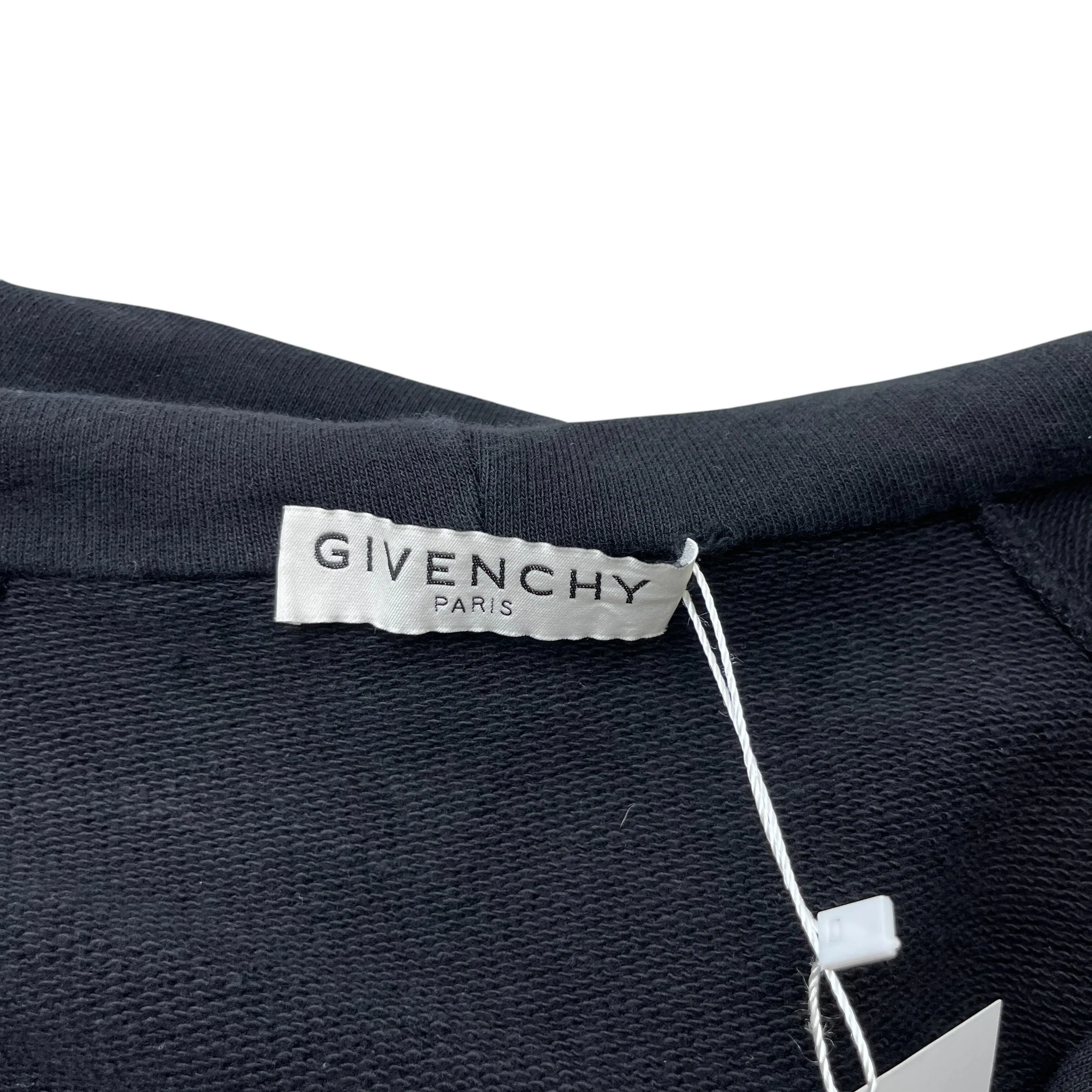 Men's Embroidered Logo Zip Track Jacket Black Size XXL - Image 5