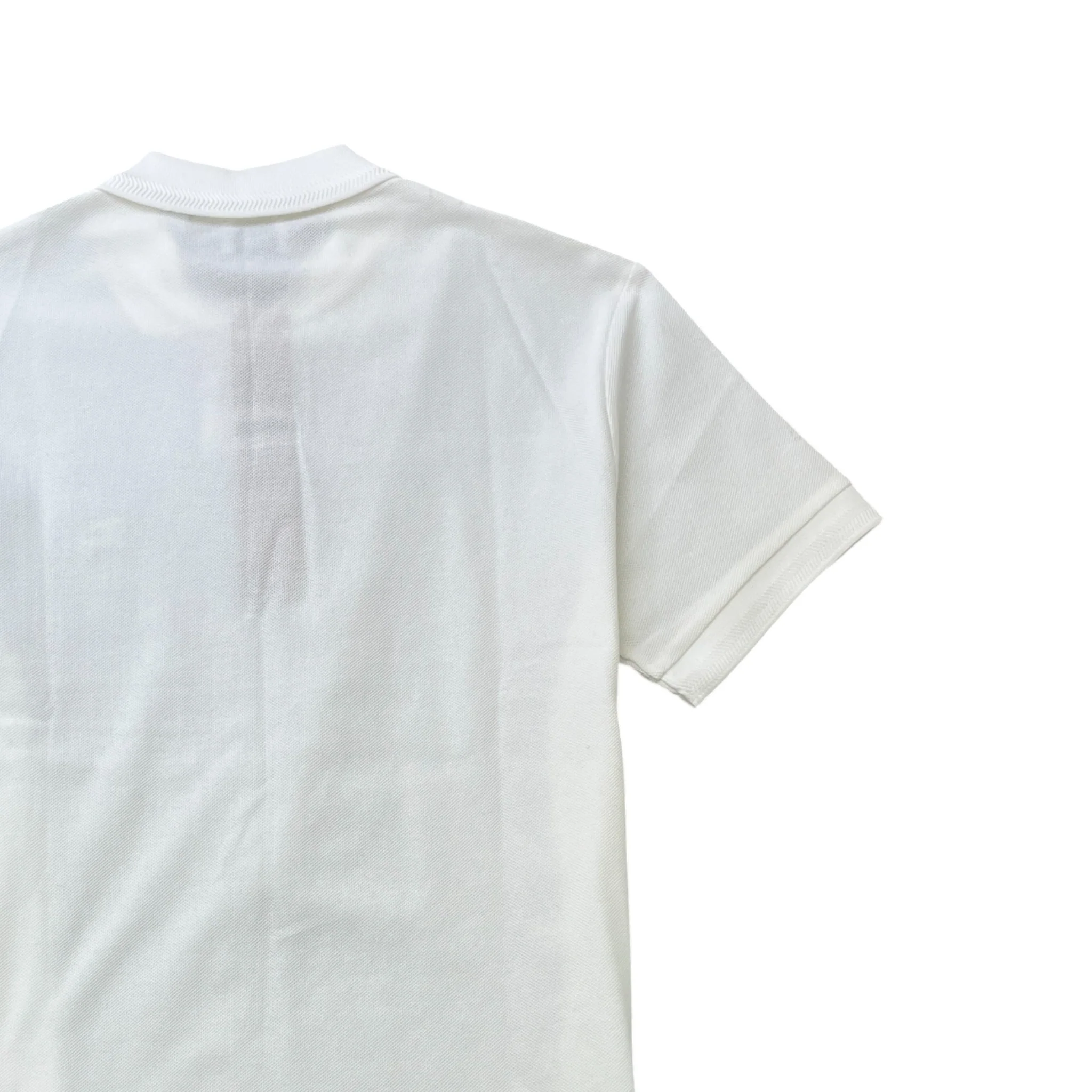 Men's Equestrian Knight Polo Shirt White Size M - Image 4