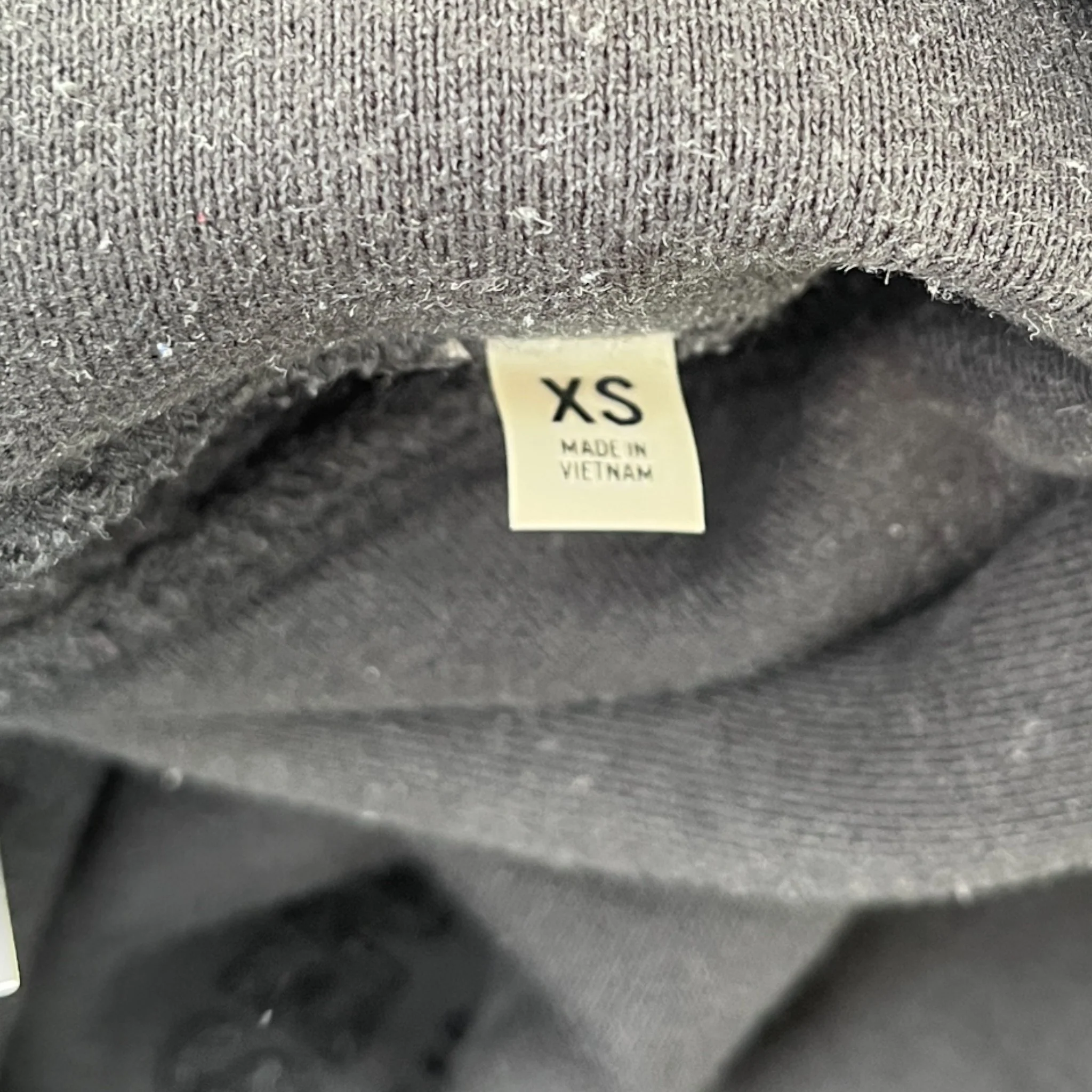 Men's Fear Of God Hoodie Black Size XS - Image 7