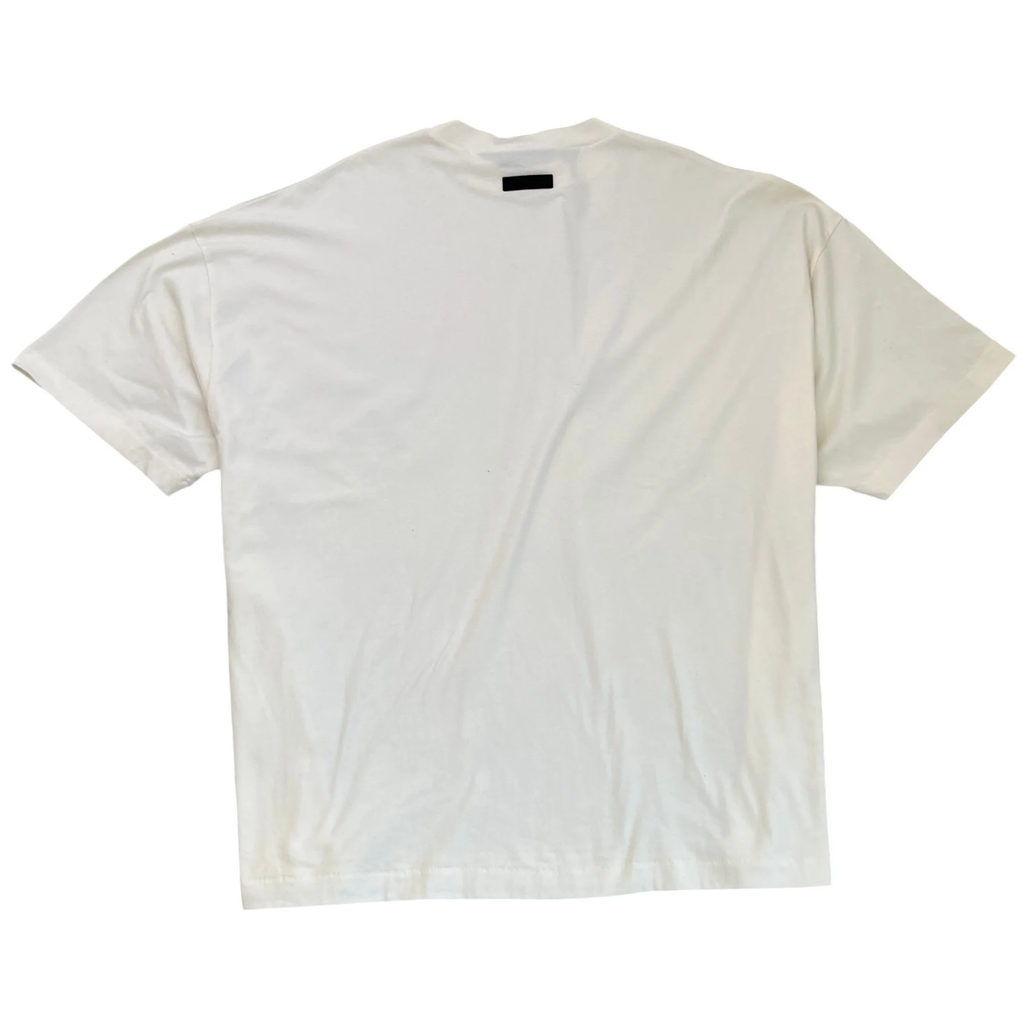 Men's Fear Of God T-Shirt Cream Size XL - Image 2