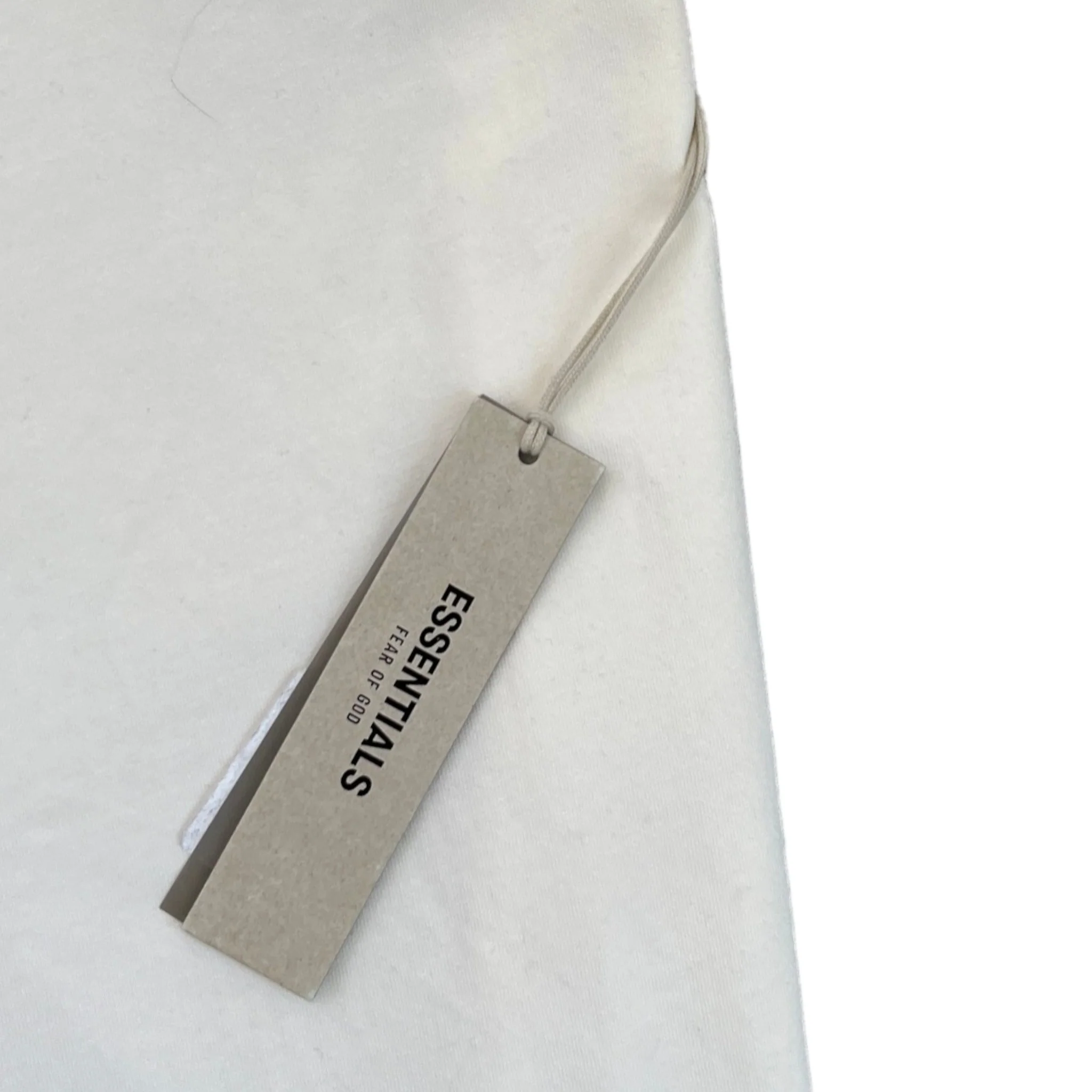 Men's Fear Of God T-Shirt Cream Size XL - Image 7
