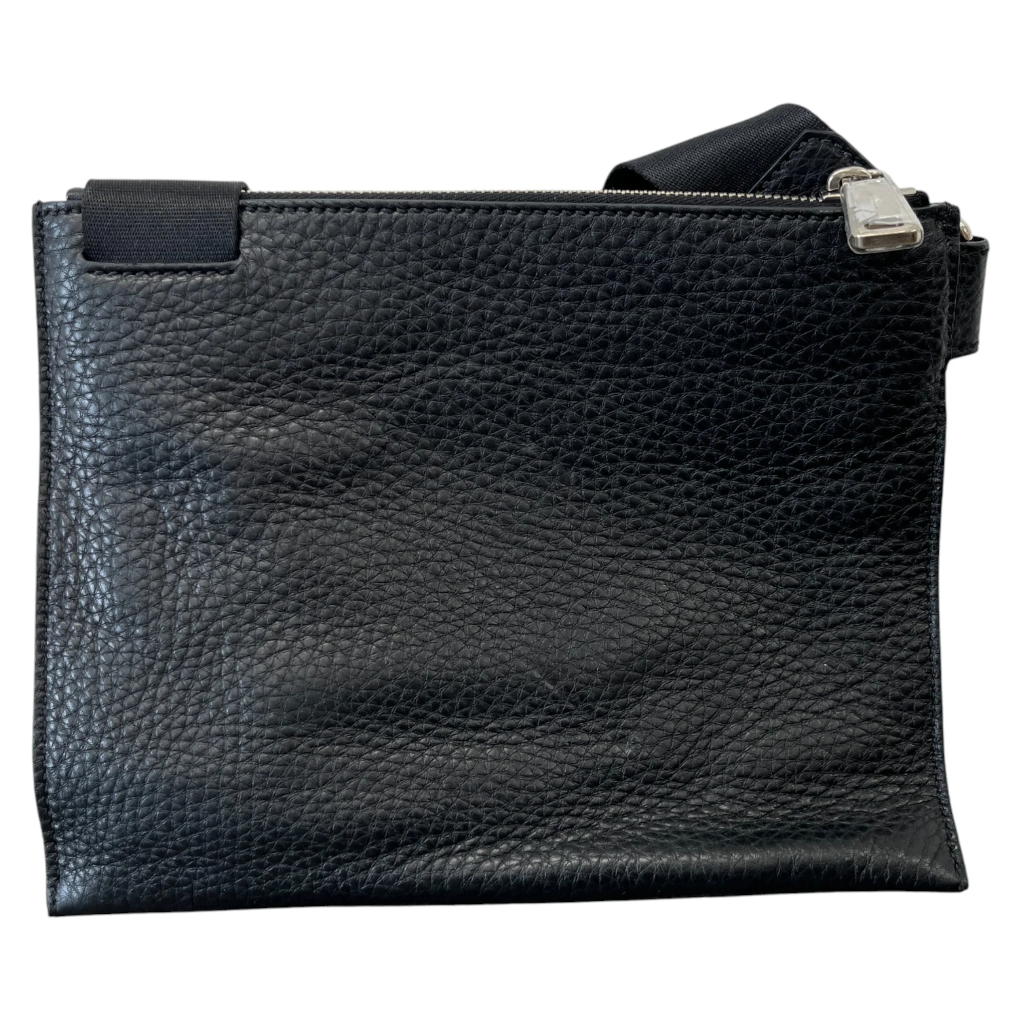 Men's Ff Circle Messenger Bag Black - Image 3