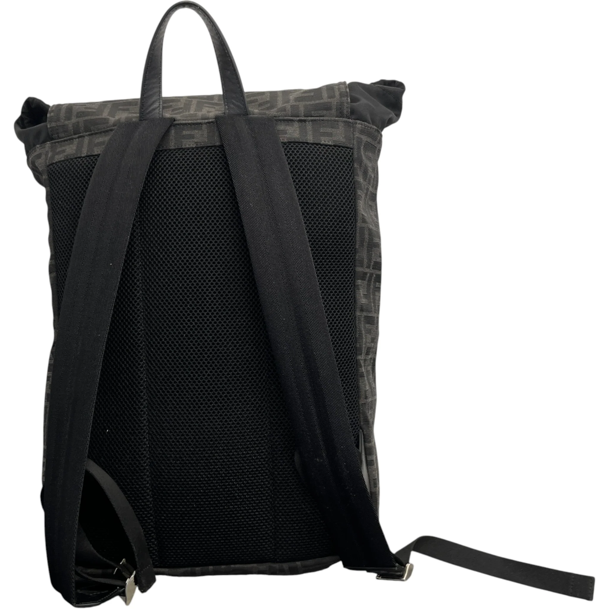 Men's Ff Monogram Backpack Black - Image 3