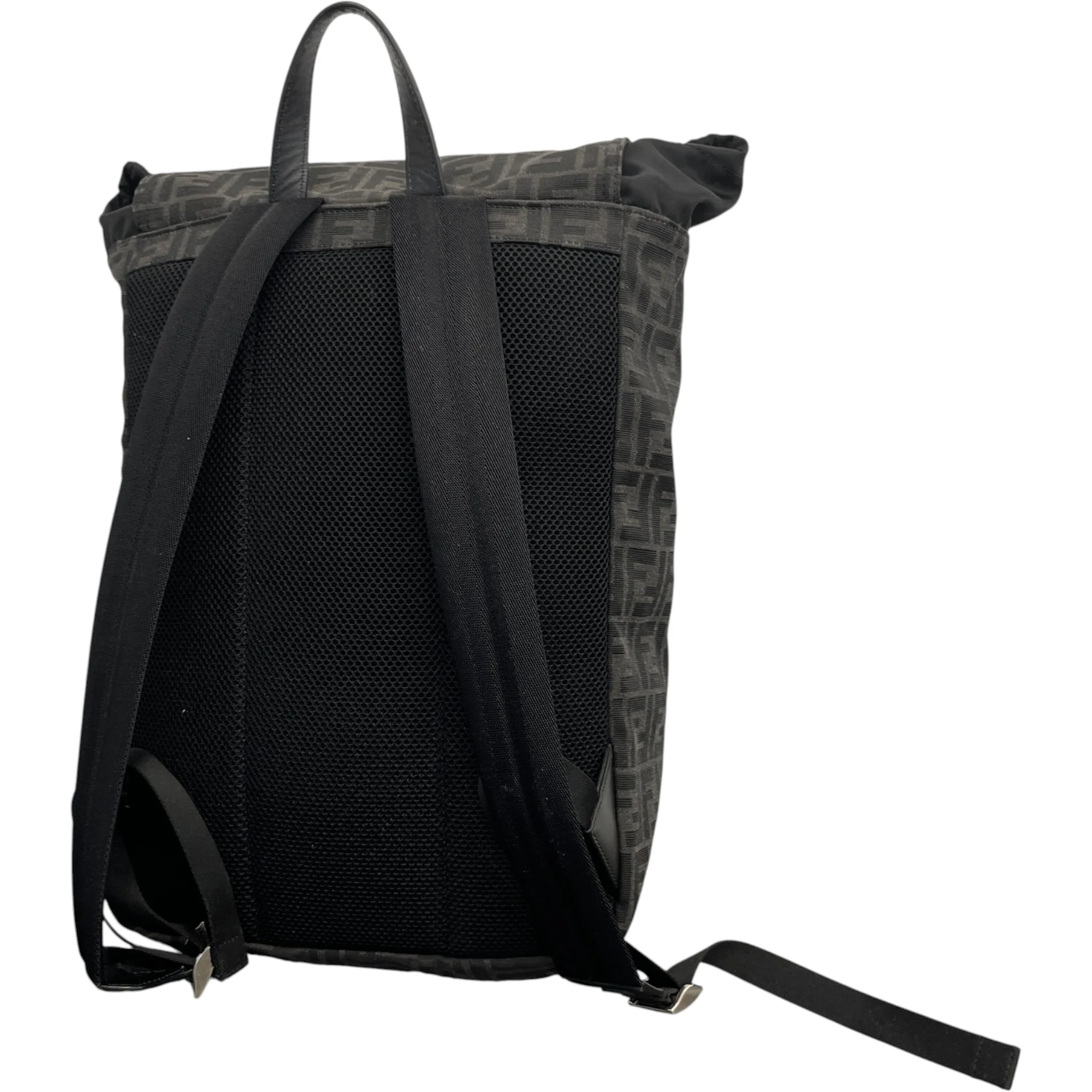Men's Ff Monogram Backpack Black - Image 8