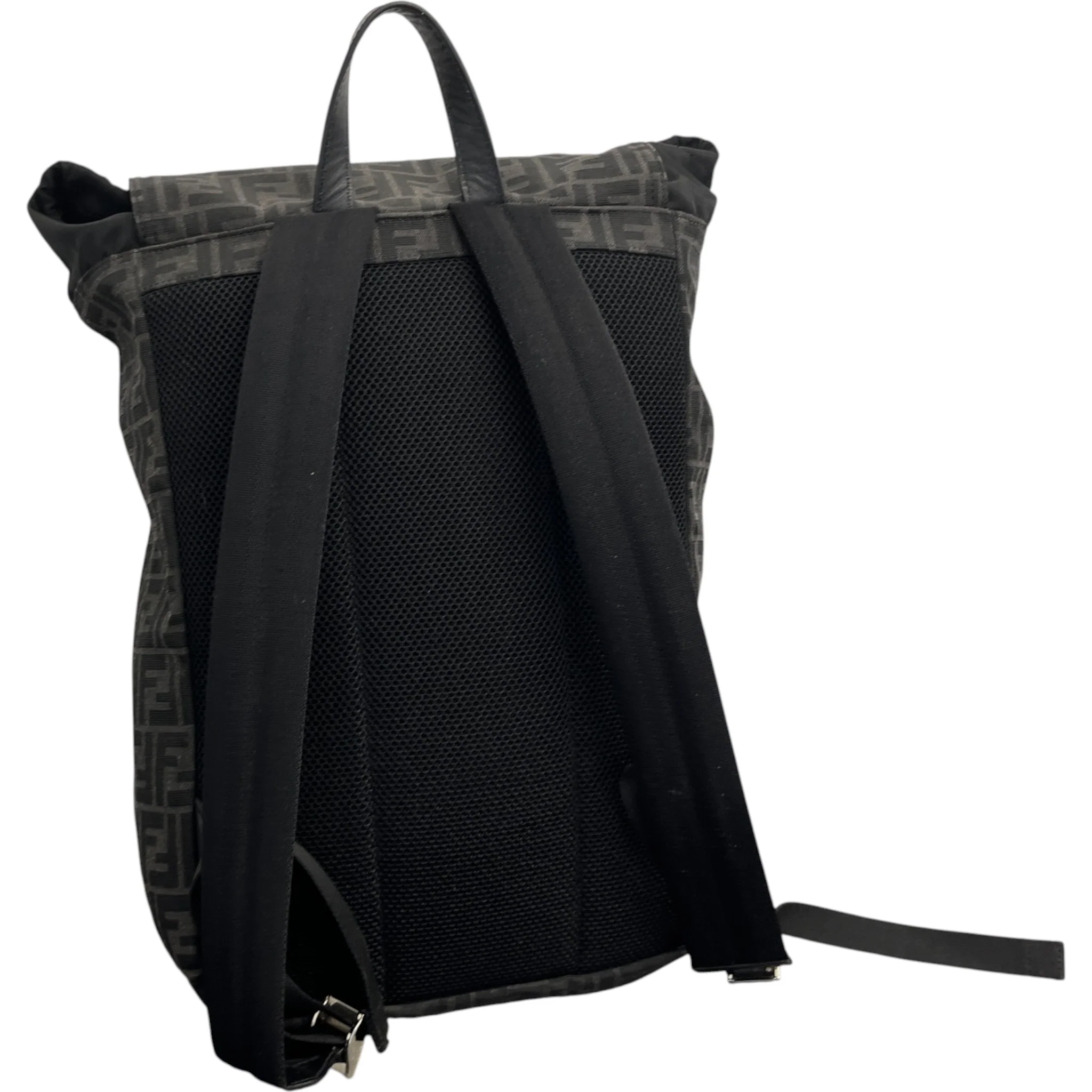 Men's Ff Monogram Backpack Black - Image 9