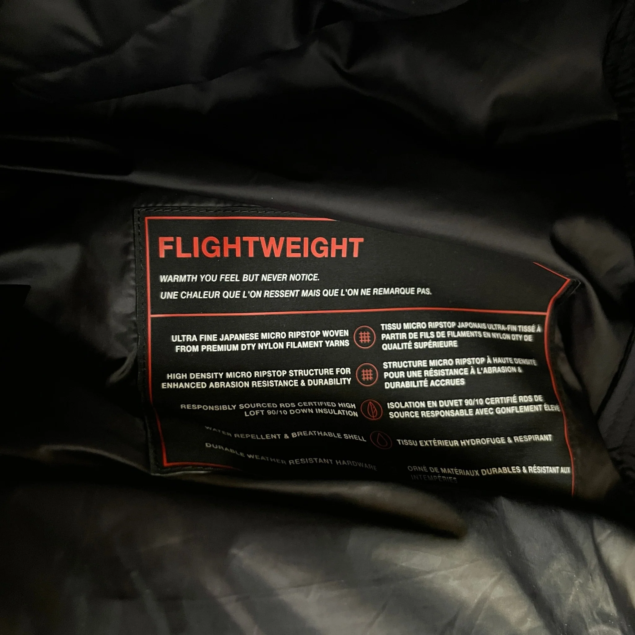Men's Flightweight Bushwick Gilet Black Size S - Image 7