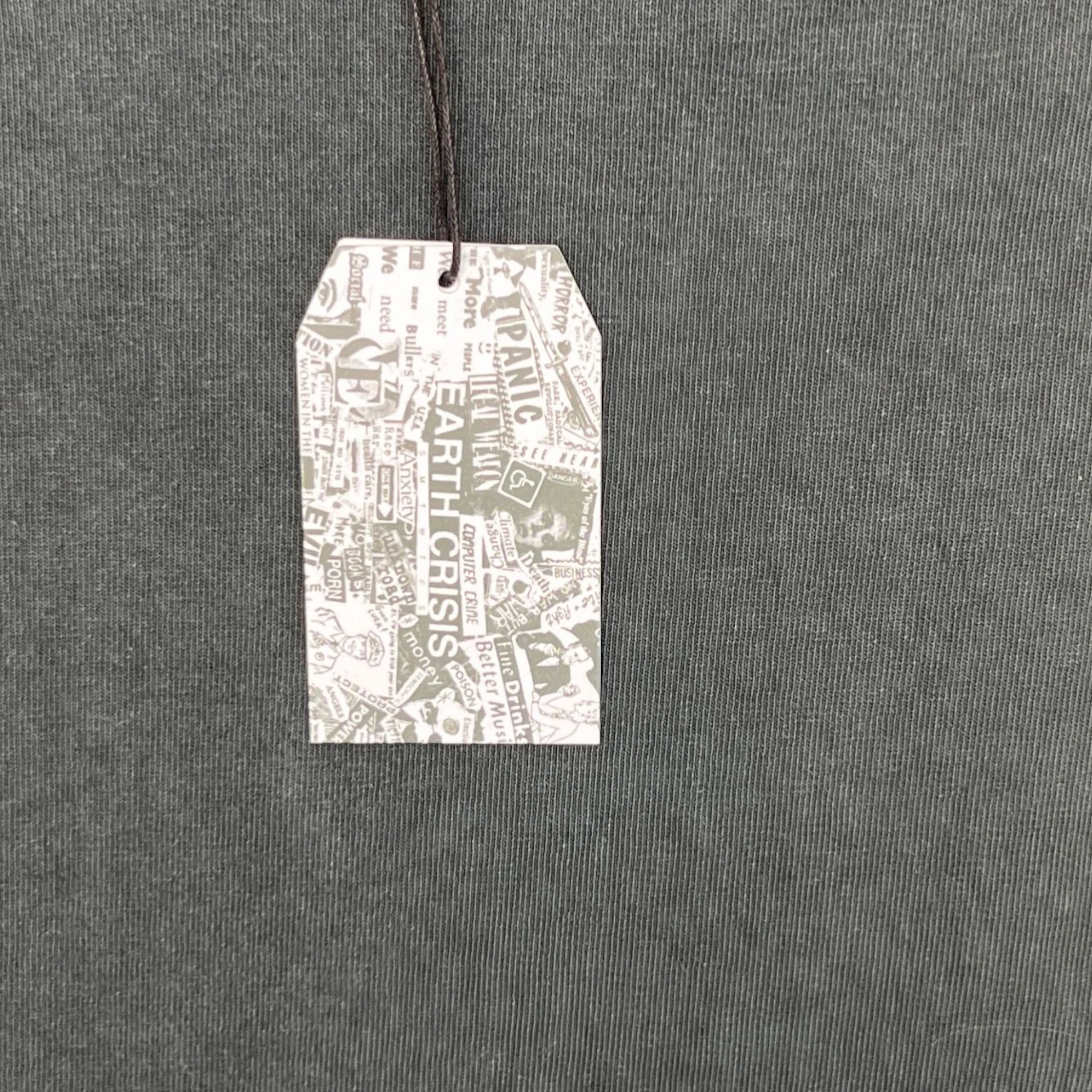 Men's Flying Brain Print T-Shirt Grey Size S - Image 6
